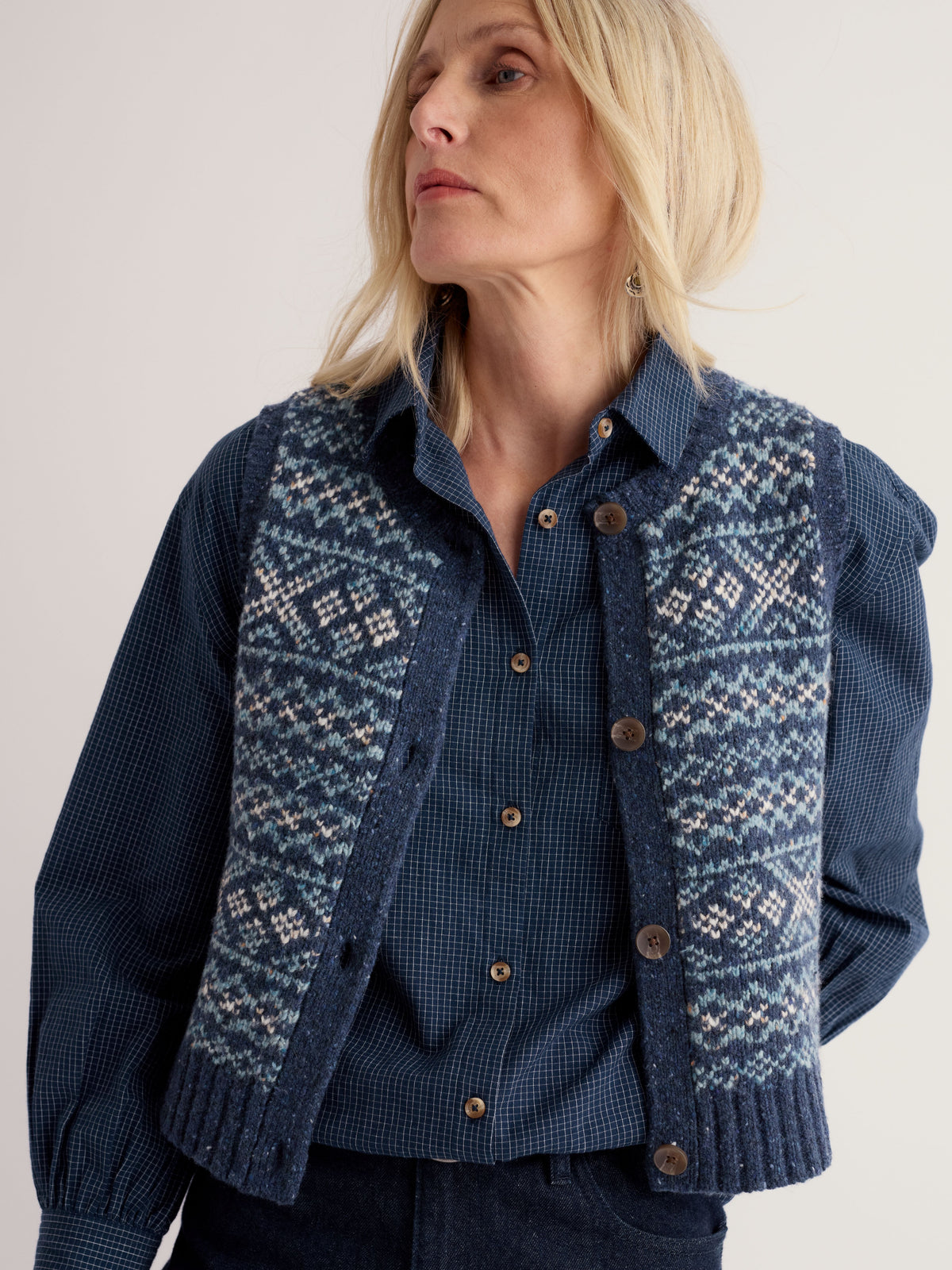 Seasalt Castwork Vest - Maritime Mix