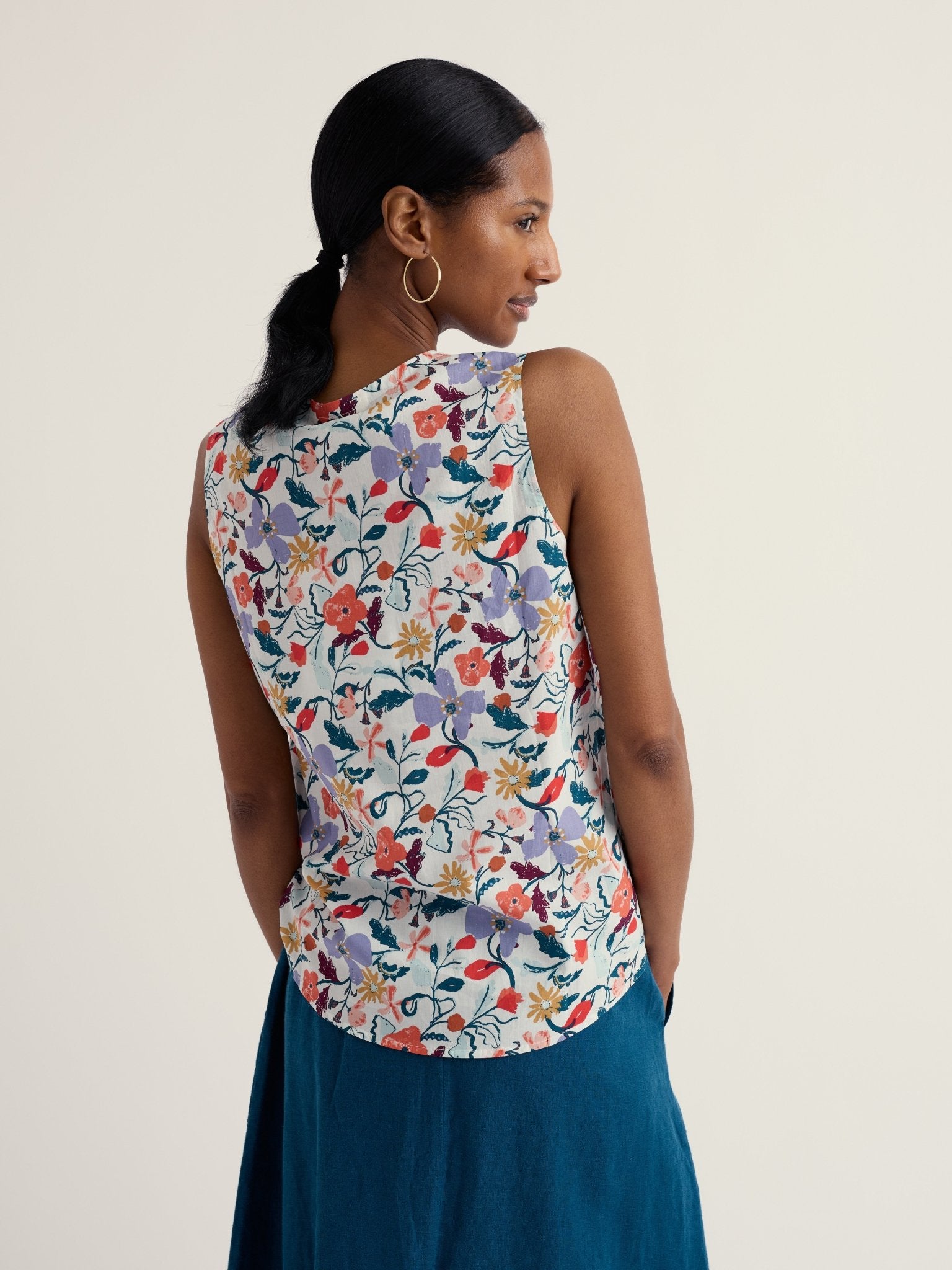 picture of Seasalt Cobbs Well Top - Winding Meadow Mix - Number Two - womens - fashion - clothing - Seasalt 3