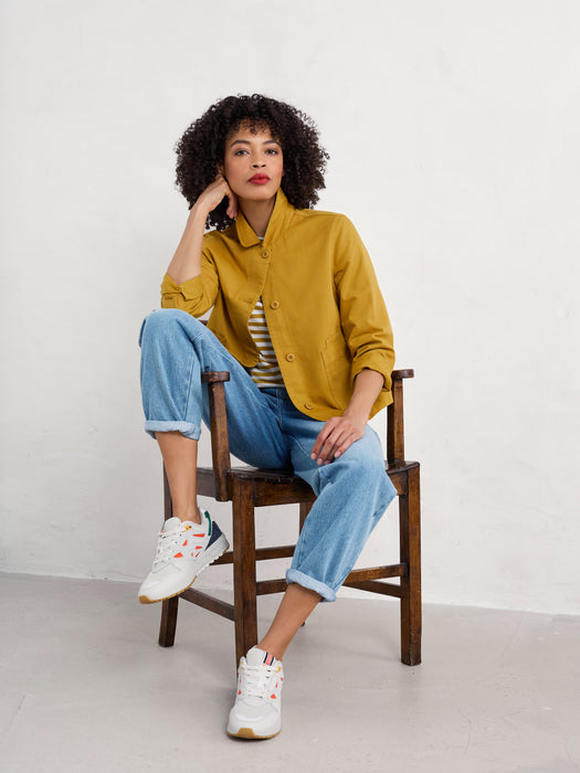 Seasalt Coombe Lane Cotton Jacket Chamomile