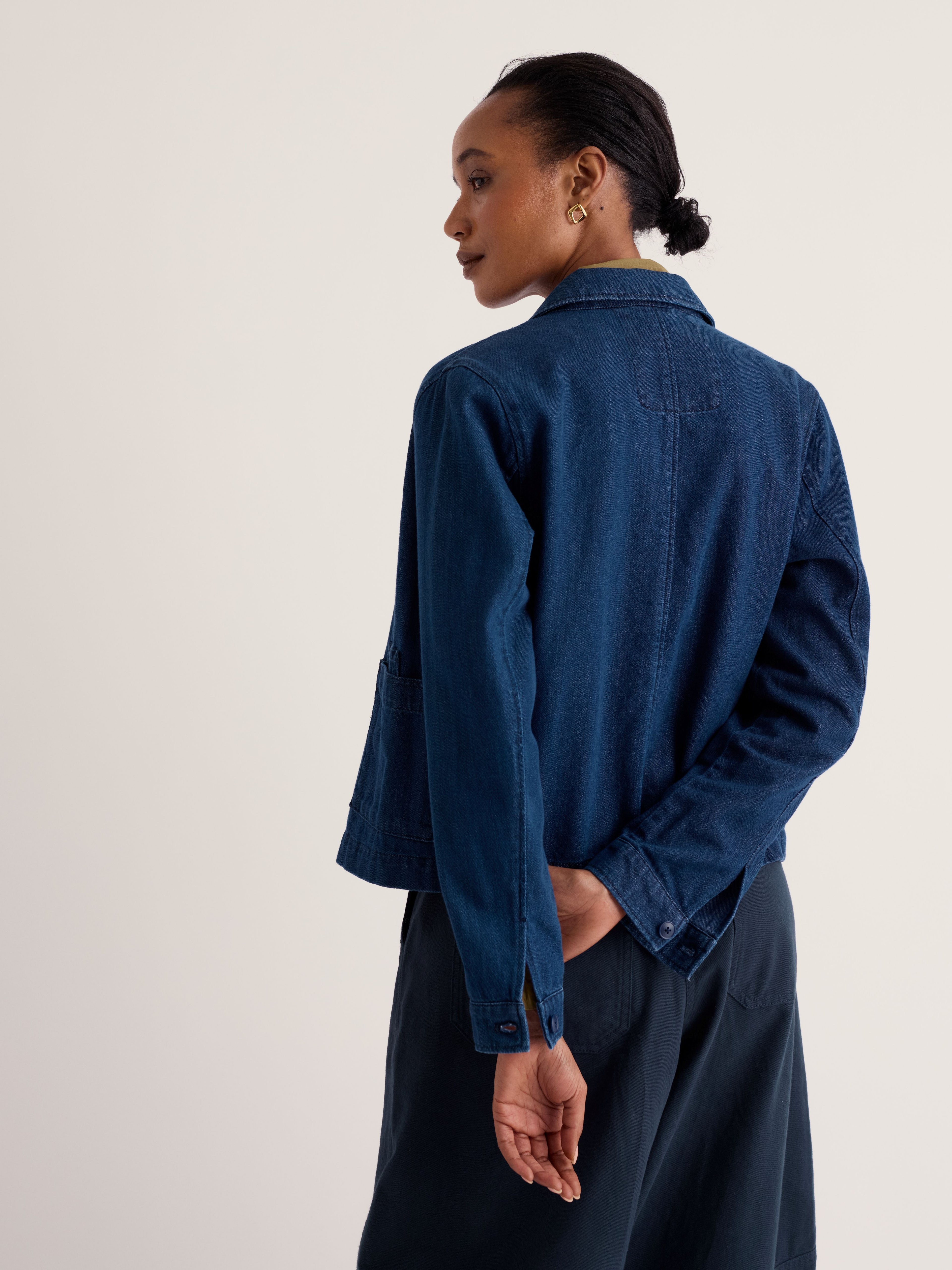 Seasalt Coombe Lane Jacket - Mid Wash