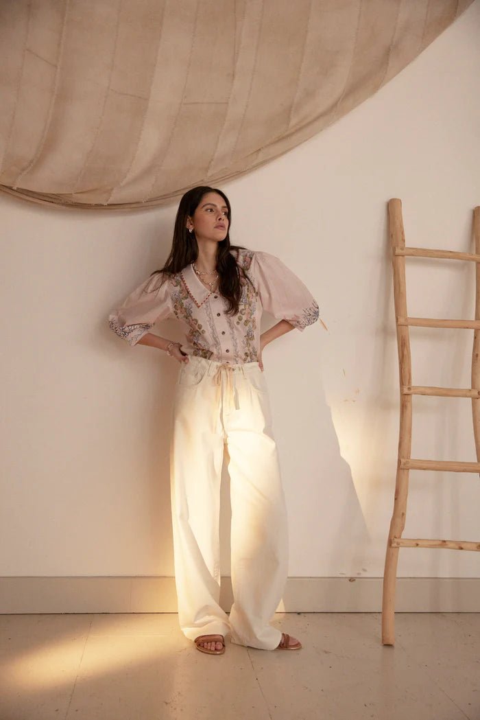 picture of Seventy + Mochi Zena Top - Indigo Coral - Number Two - womens - fashion - clothing - Seventy + Mochi 6