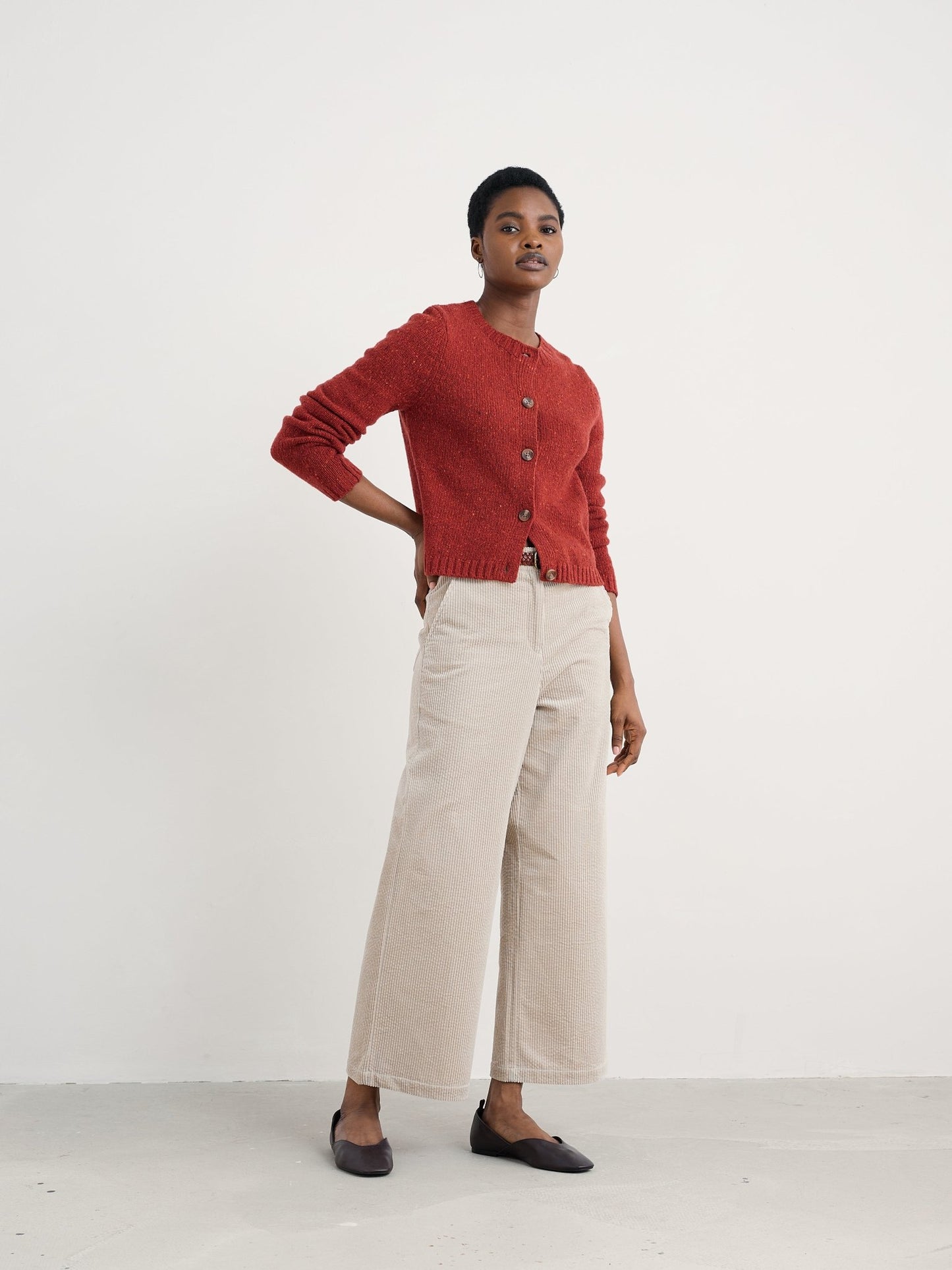 picture of Seasalt Dawson Pick Cardigan - Red Sail - Number Two - womens - fashion - clothing - Seasalt 3