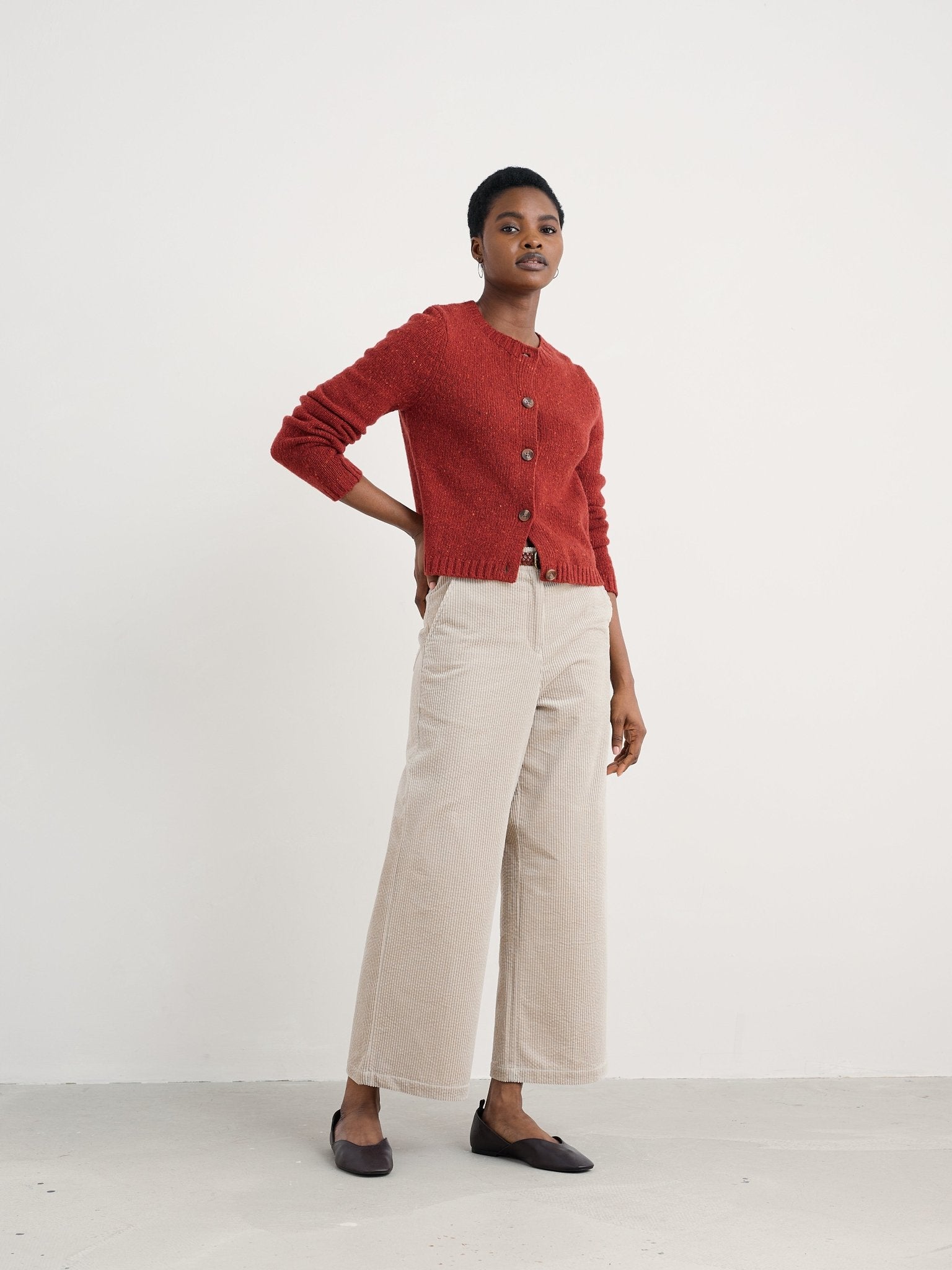 picture of Seasalt Dawson Pick Cardigan - Red Sail - Number Two - womens - fashion - clothing - Seasalt 3