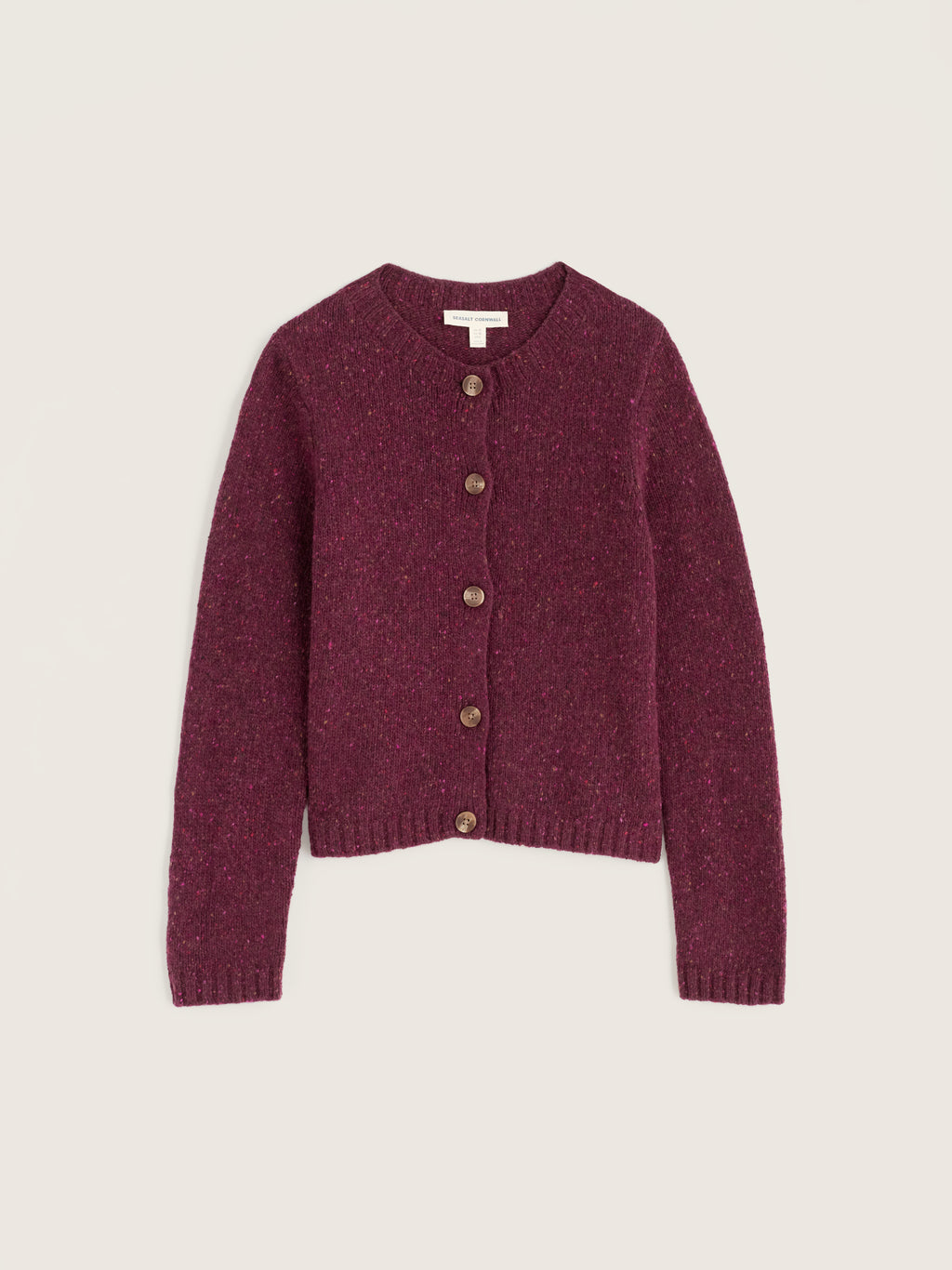 Seasalt Dawson Pick Cardigan - Dark Hellebore