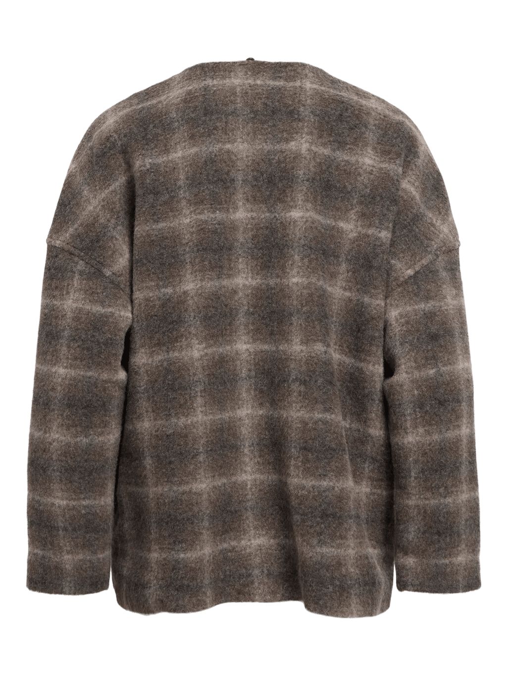 picture of Object Maise Scarf Jacket - Carafe/Check - Number Two - womens - fashion - clothing - Object 11