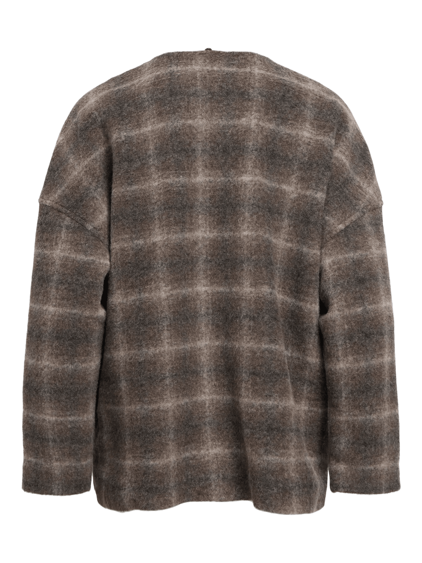 picture of Object Maise Scarf Jacket - Carafe/Check - Number Two - womens - fashion - clothing - Object 11