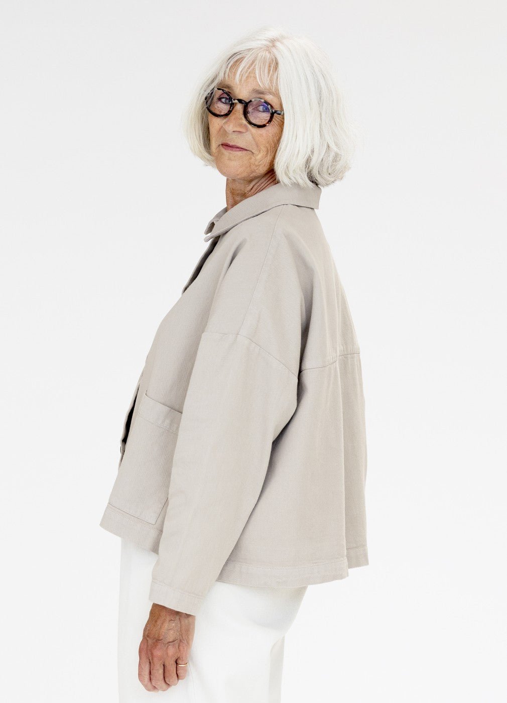 picture of Muse Wear Elise Jacket - Sand - Number Two - womens - fashion - clothing - Muse Wear 2