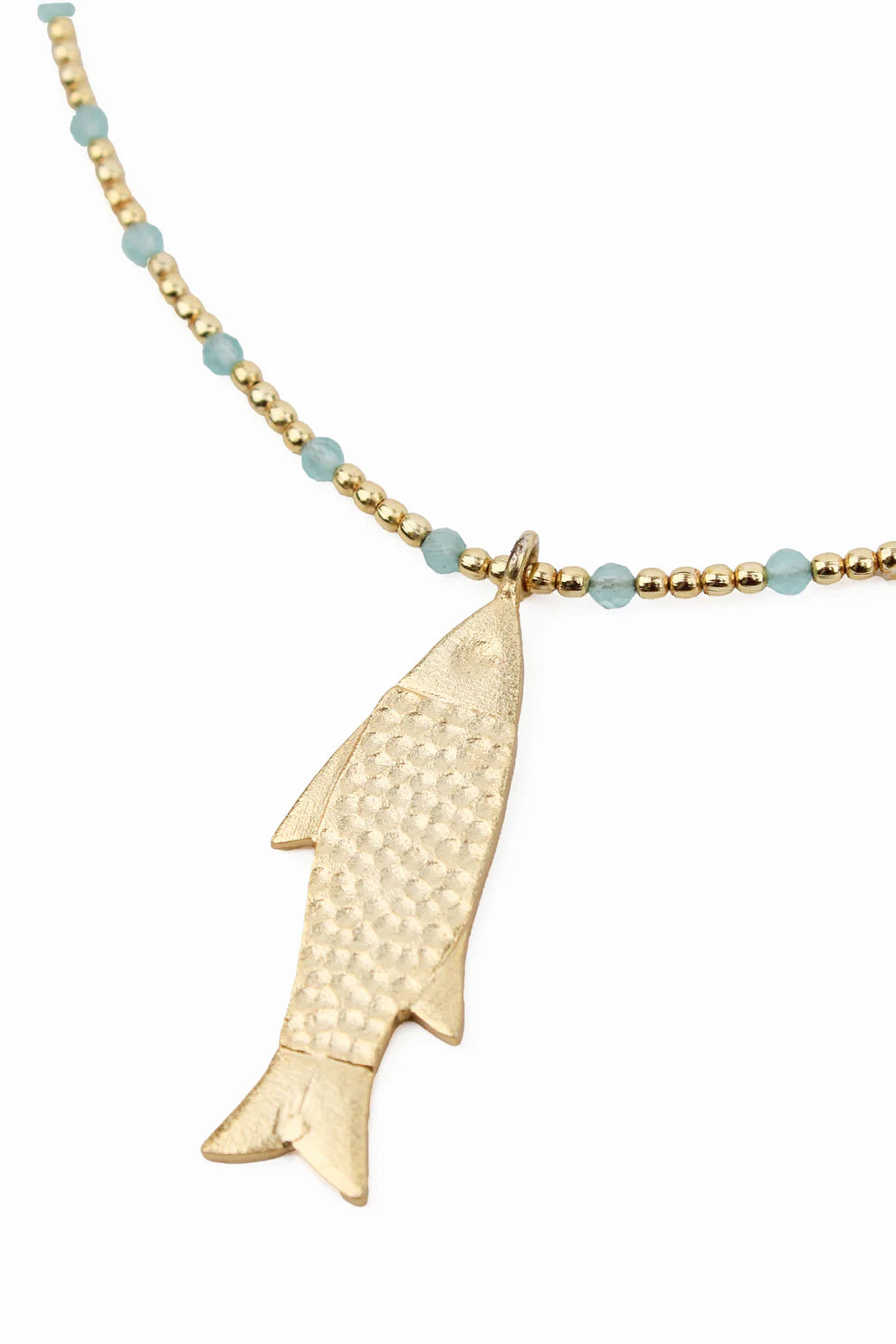 My Doris Necklace - Gold Fish Charm