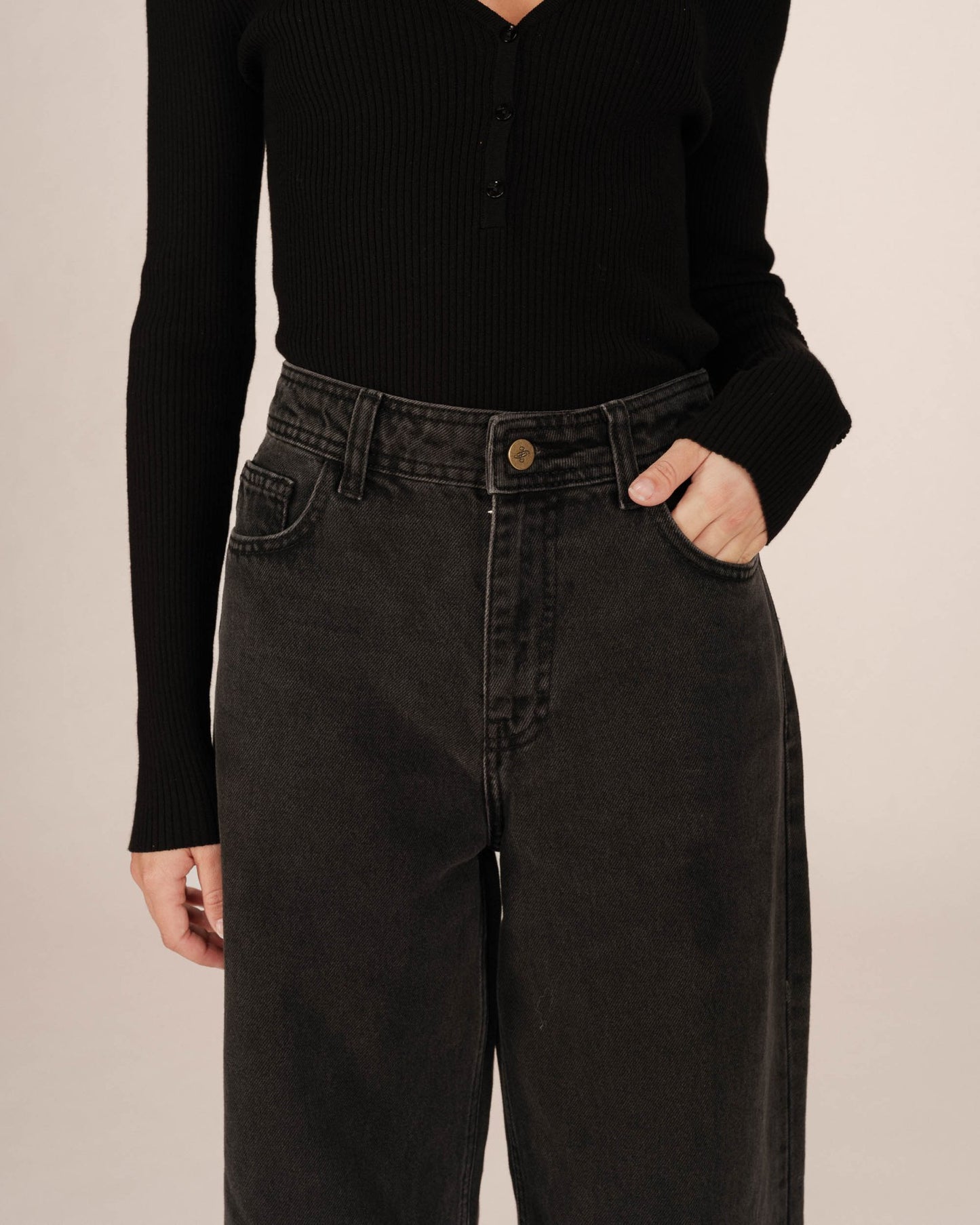 picture of Grace & Mila Jonas Jean - Black Washed - Number Two - womens - fashion - clothing - Grace & Mila 3