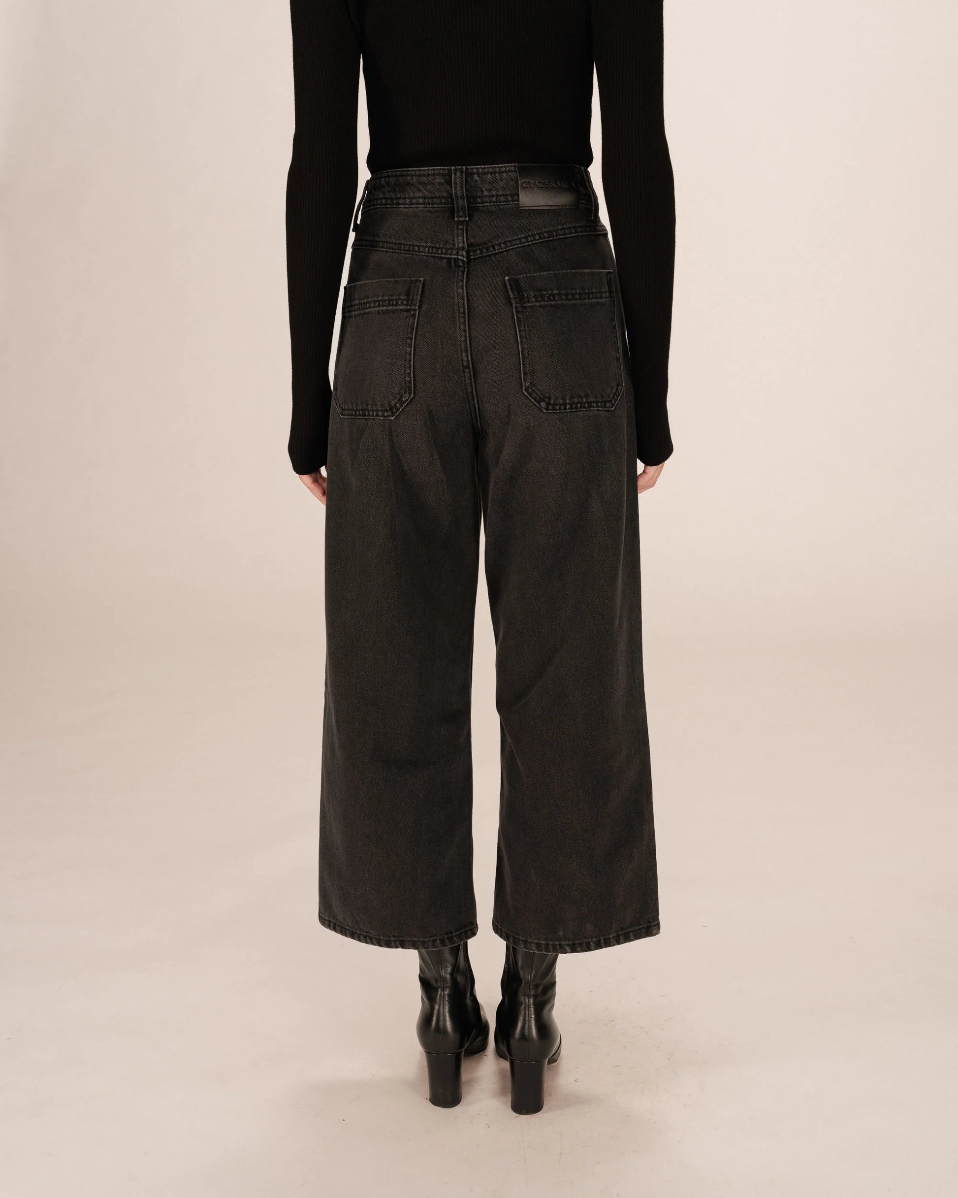 picture of Grace & Mila Jonas Jean - Black Washed - Number Two - womens - fashion - clothing - Grace & Mila 6