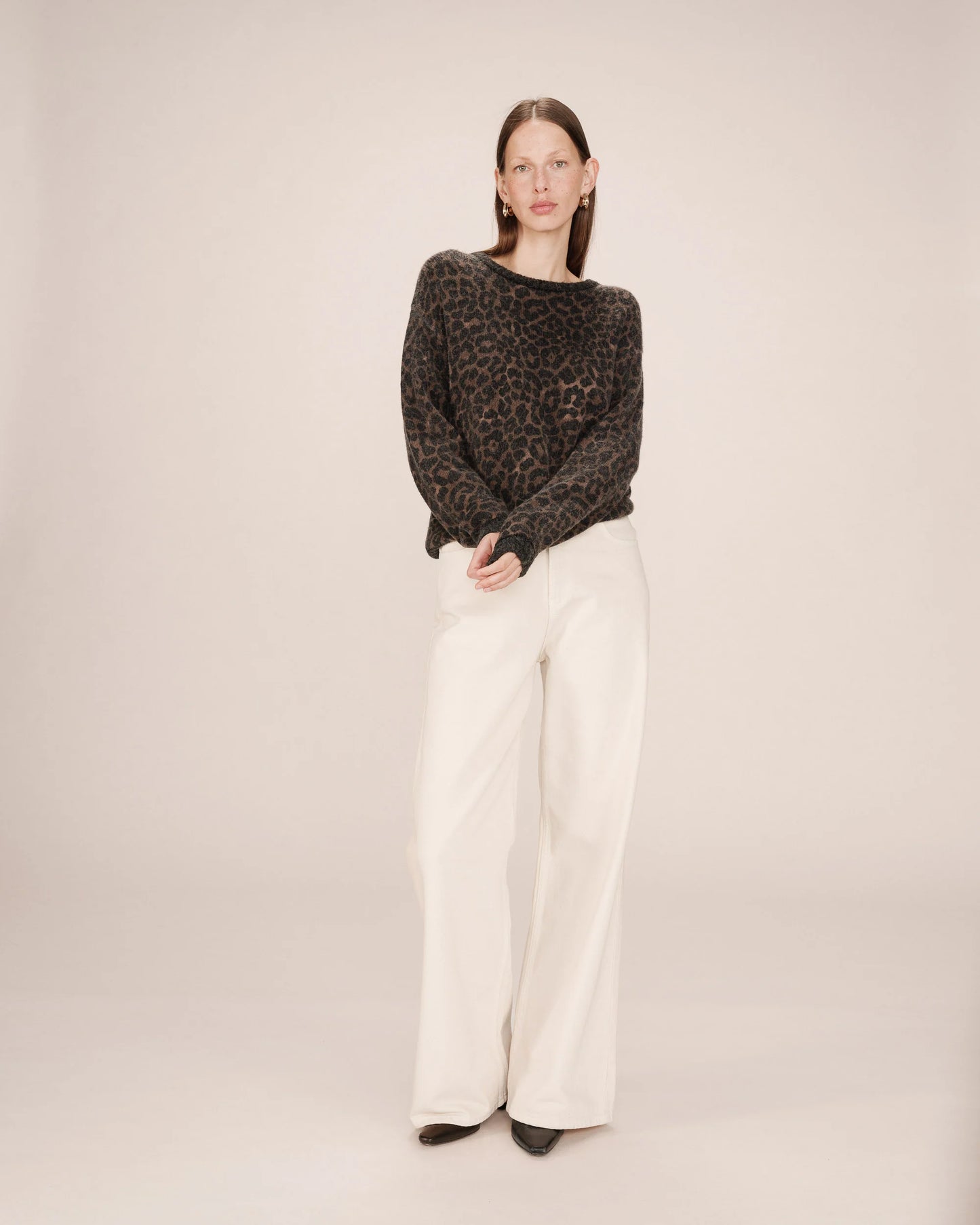 picture of Grace & Mila Santigold Jumper - Leopard - Number Two - womens - fashion - clothing - Grace & Mila 3