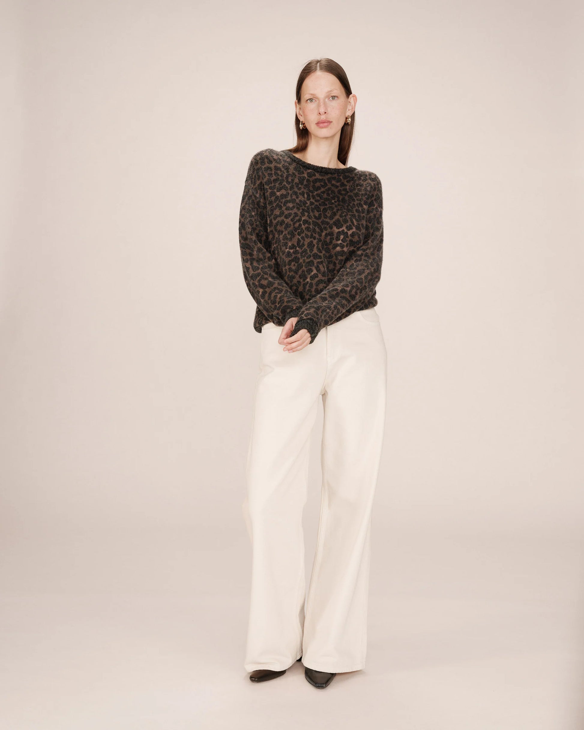 picture of Grace & Mila Santigold Jumper - Leopard - Number Two - womens - fashion - clothing - Grace & Mila 3