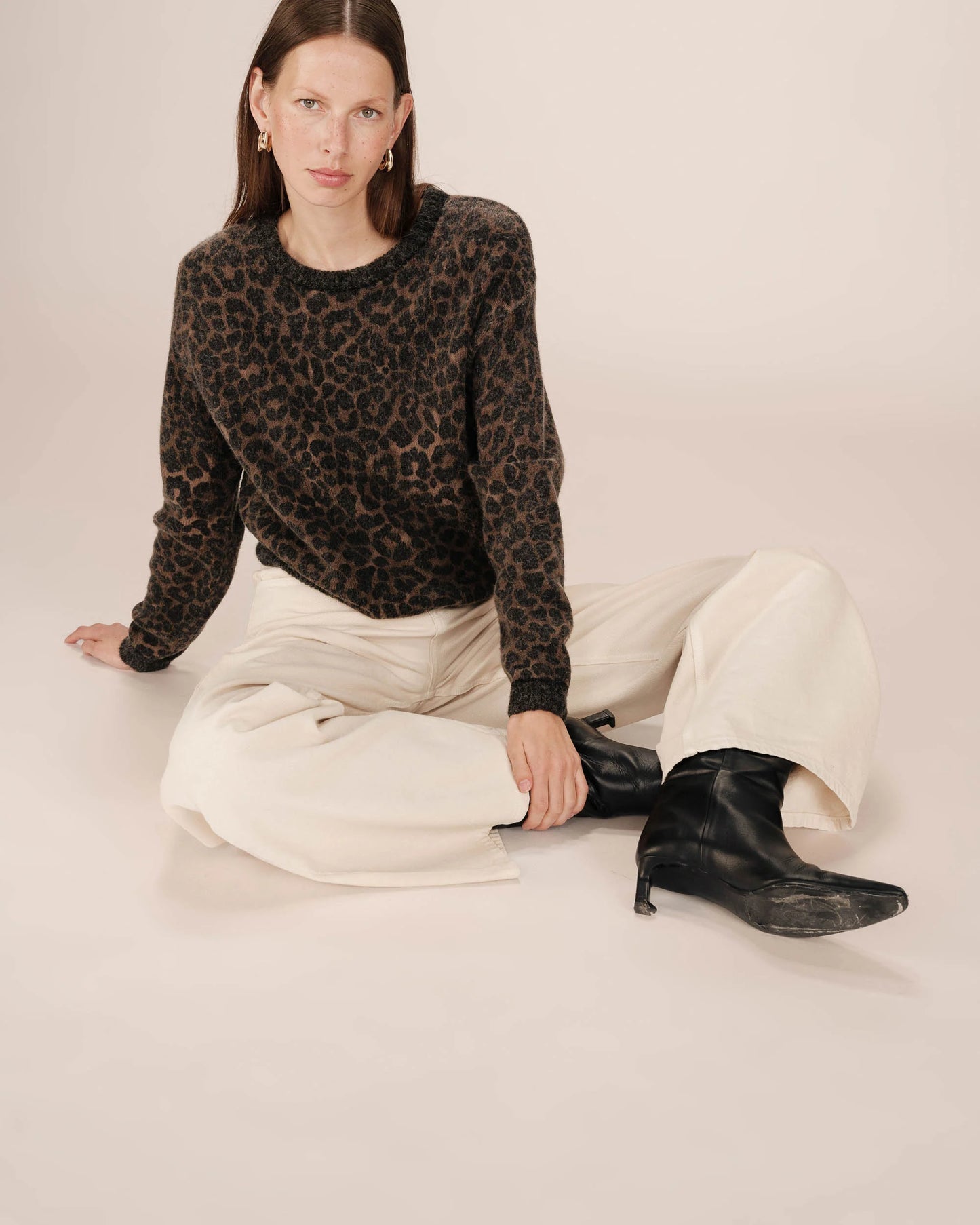 picture of Grace & Mila Santigold Jumper - Leopard - Number Two - womens - fashion - clothing - Grace & Mila 4
