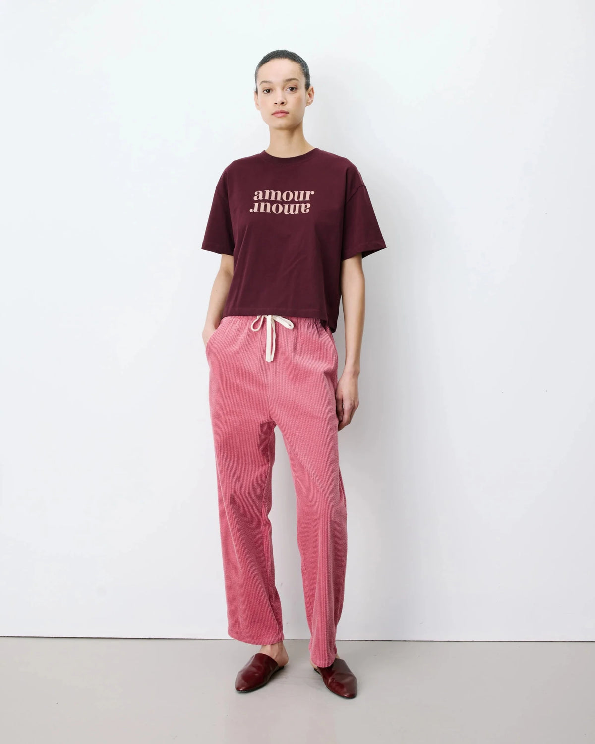 picture of Grace & Mila Liberty Trouser - Blush - Number Two - womens - fashion - clothing - Grace & Mila 4
