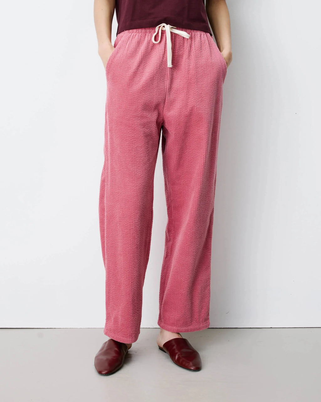 picture of Grace & Mila Liberty Trouser - Blush - Number Two - womens - fashion - clothing - Grace & Mila 1
