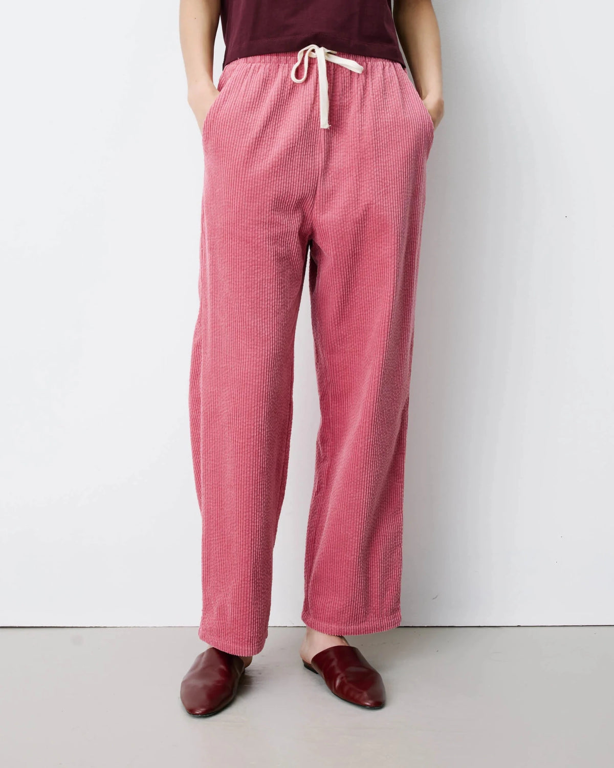 picture of Grace & Mila Liberty Trouser - Blush - Number Two - womens - fashion - clothing - Grace & Mila 1