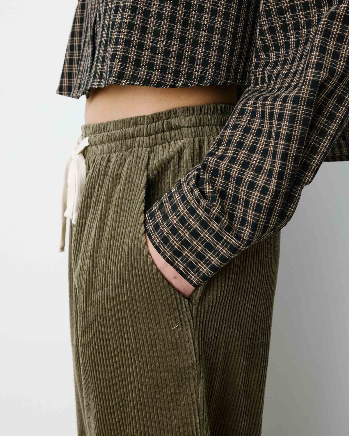 picture of Grace & Mila Liberty Trouser - Khaki - Number Two - womens - fashion - clothing - Grace & Mila 2