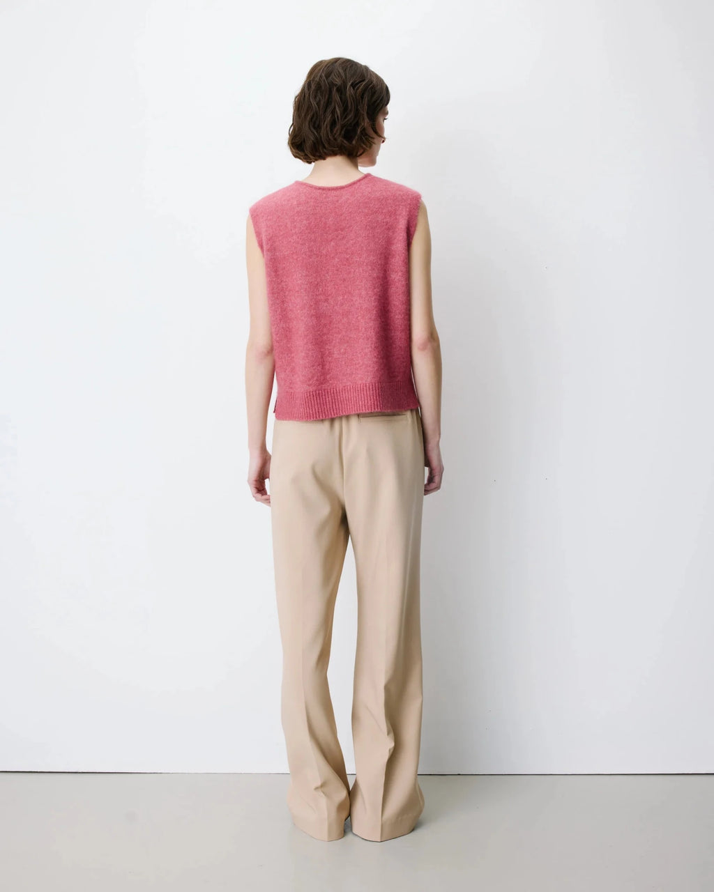 picture of Grace & Mila NARS Knit Tank W/Buttons - Blush - Number Two - womens - fashion - clothing - Grace & Mila 6