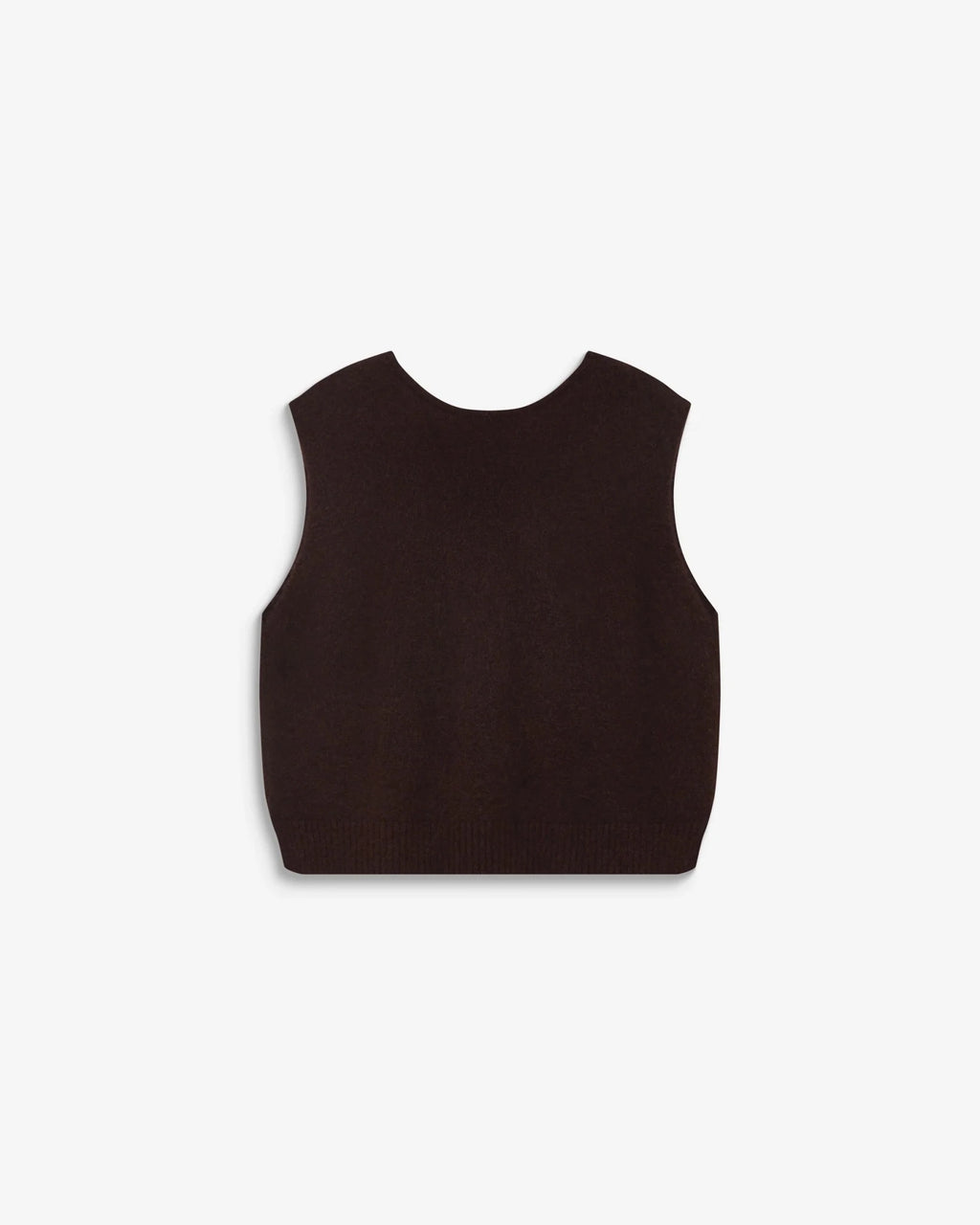 picture of Grace & Mila NARS Knit Tank W/Buttons - Chocolate - Number Two - womens - fashion - clothing - Grace & Mila 6