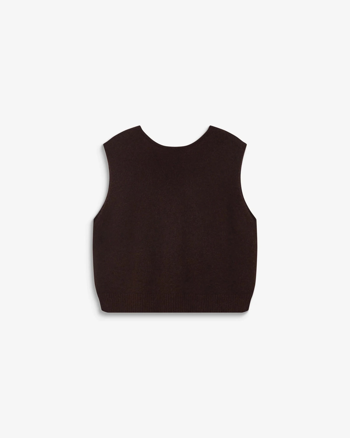 picture of Grace & Mila NARS Knit Tank W/Buttons - Chocolate - Number Two - womens - fashion - clothing - Grace & Mila 6