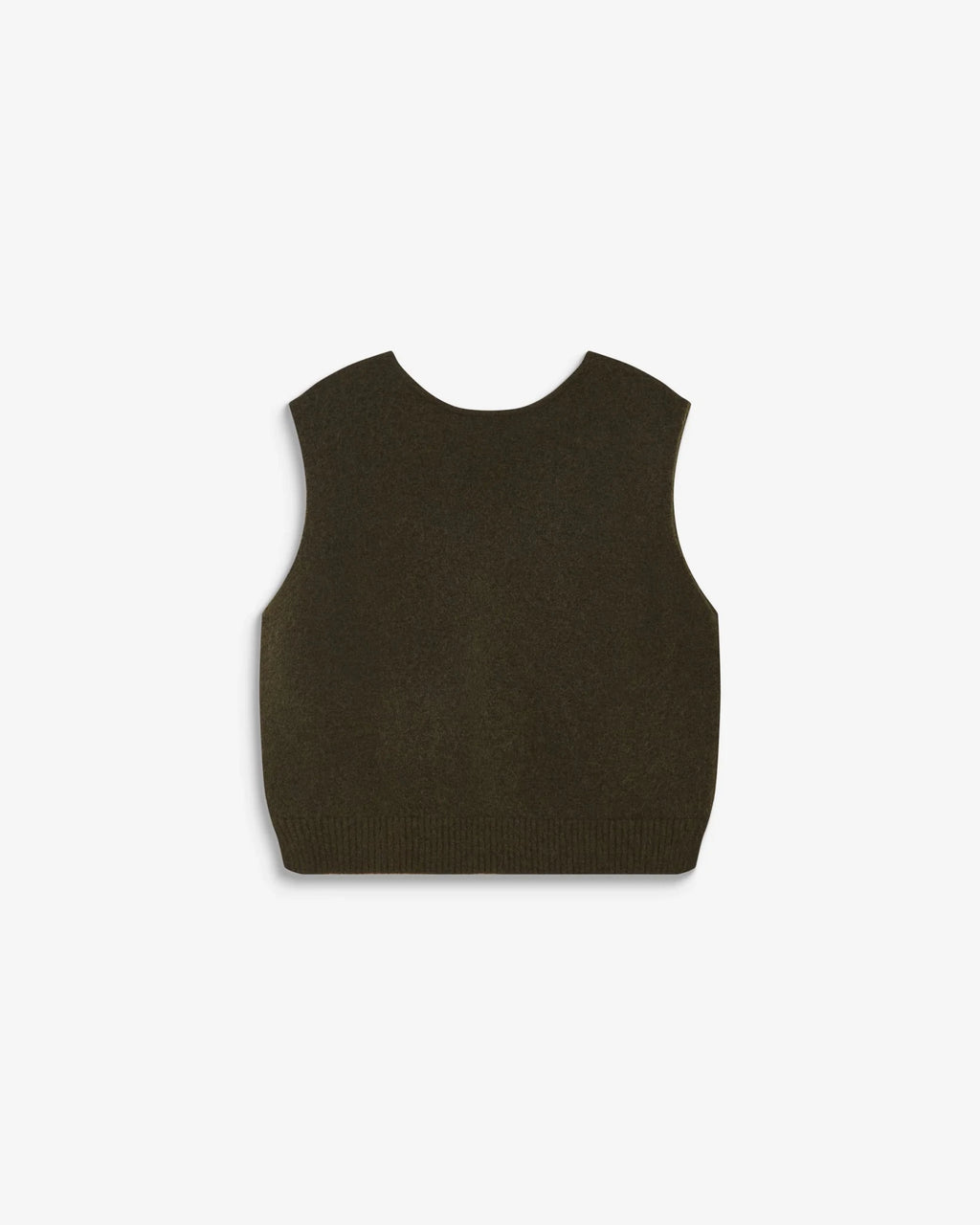 picture of Grace & Mila NARS Knit Tank W/Buttons - Khaki - Number Two - womens - fashion - clothing - Grace & Mila 7