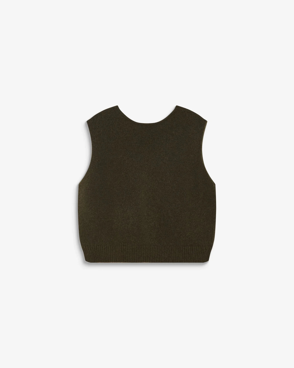 picture of Grace & Mila NARS Knit Tank W/Buttons - Khaki - Number Two - womens - fashion - clothing - Grace & Mila 7