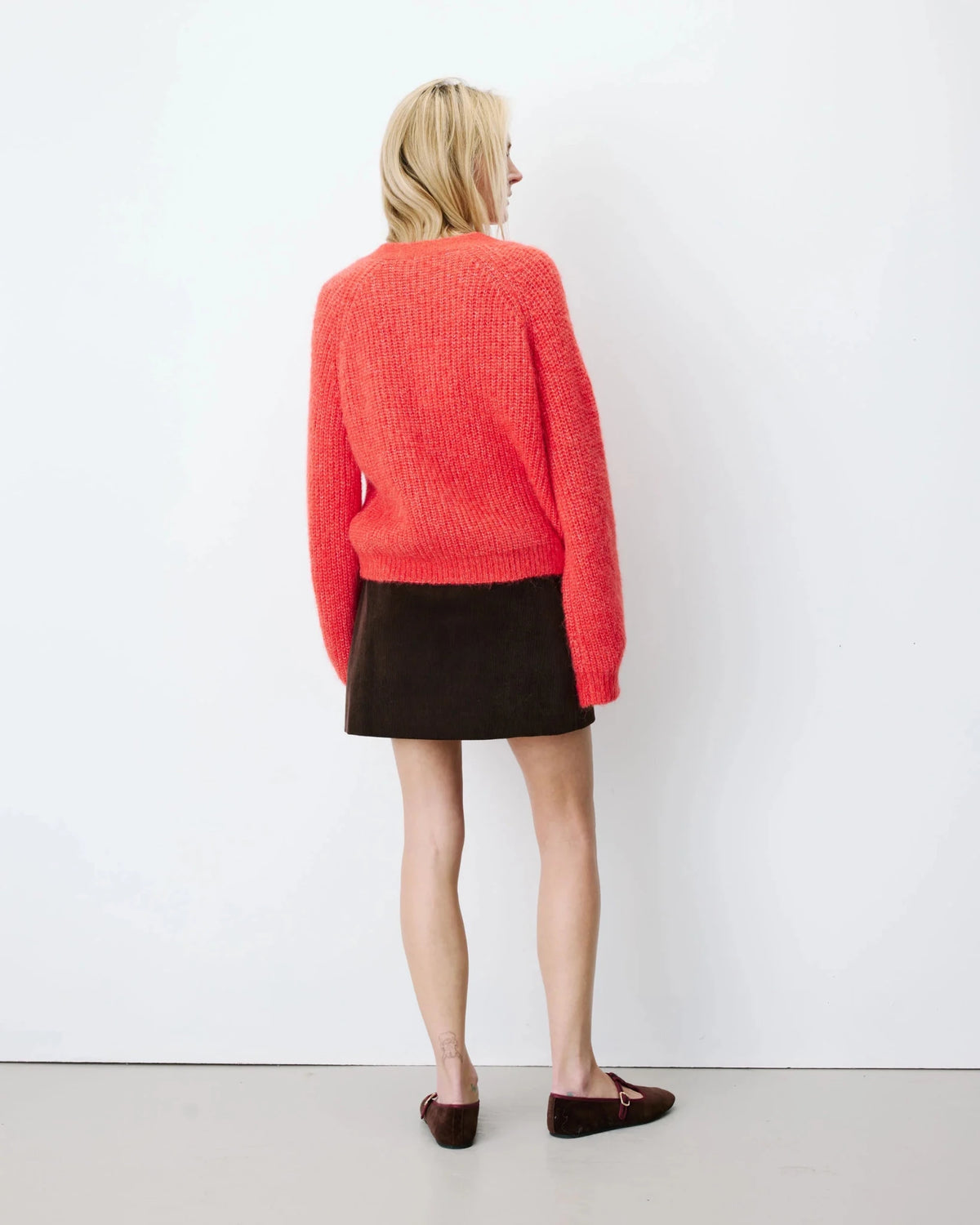 picture of Grace & Mila SALUDA Cable Cardigan - Sanguine - Number Two - womens - fashion - clothing - Grace & Mila 7