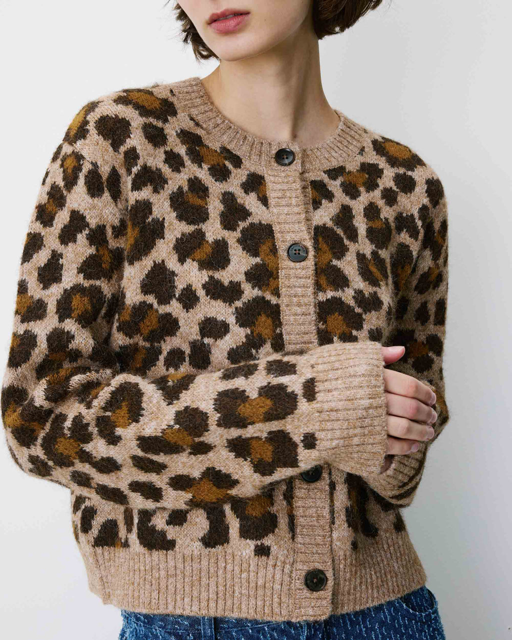 picture of Grace & Mila Agnes Cardigan - Leopard - Number Two - womens - fashion - clothing - Grace & Mila 3