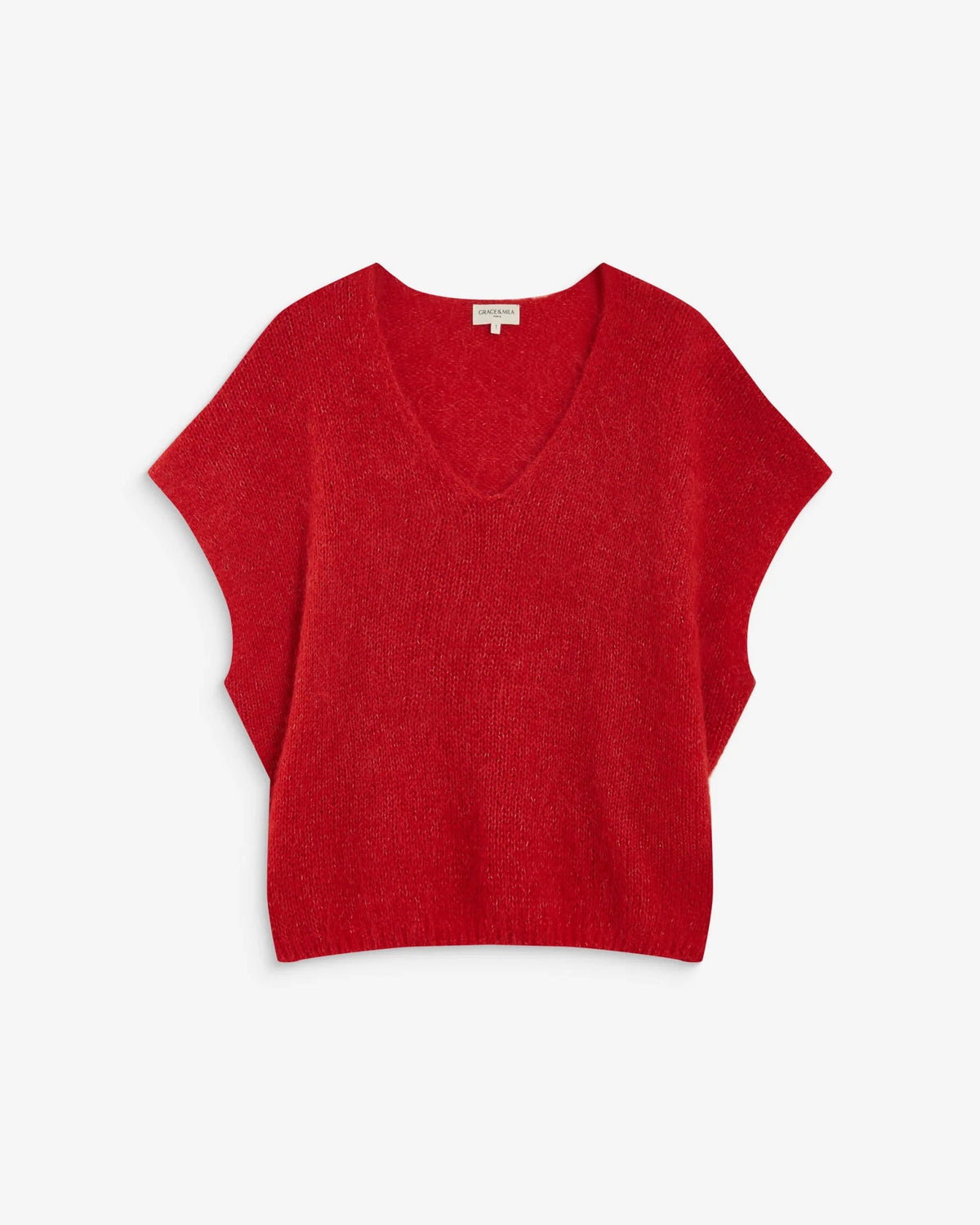 picture of Grace & Mila ATTICUS Knit Tank V - Rouge - Number Two - womens - fashion - clothing - Grace & Mila 8