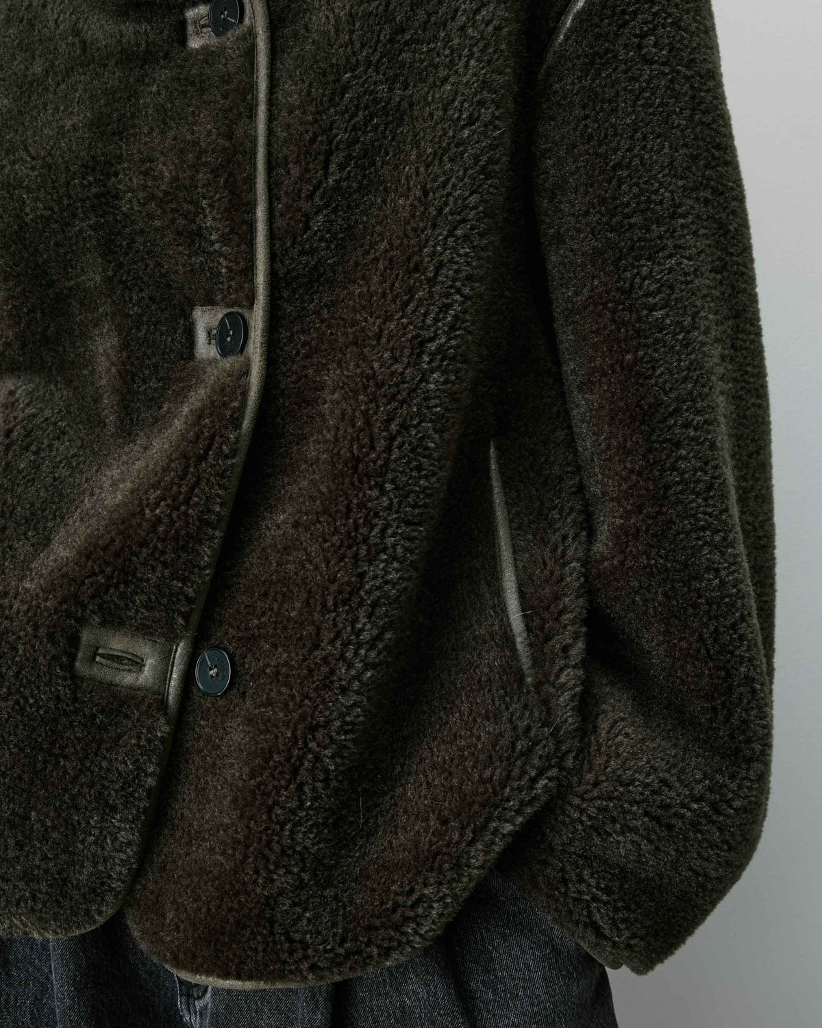 picture of Grace & Mila AMELIO Fur Coat - Khaki - Number Two - womens - fashion - clothing - Grace & Mila 3
