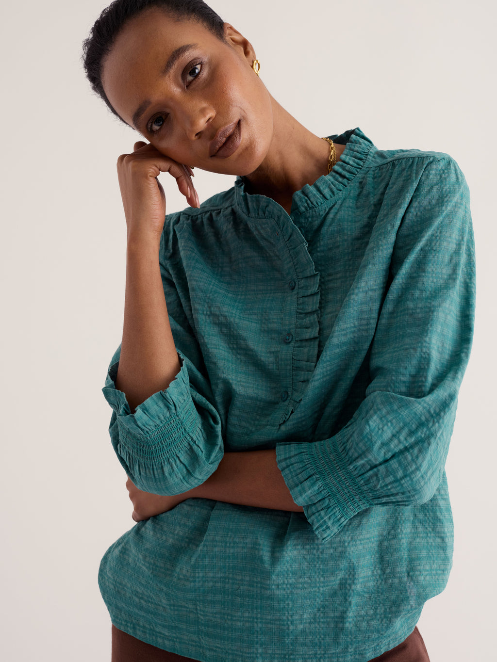 Seasalt Feather Star Shirt - Estuary