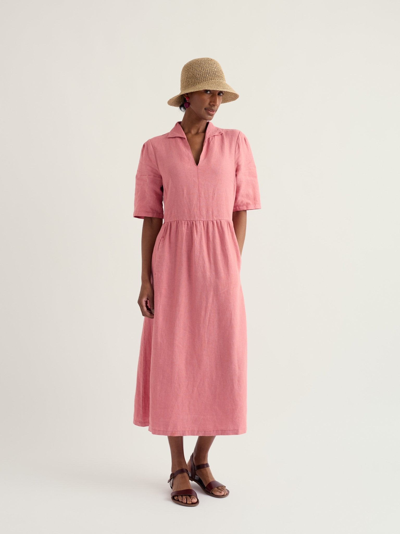 picture of Seasalt Fen Violet Dress - Wild Rose - Number Two - womens - fashion - clothing - Seasalt 5