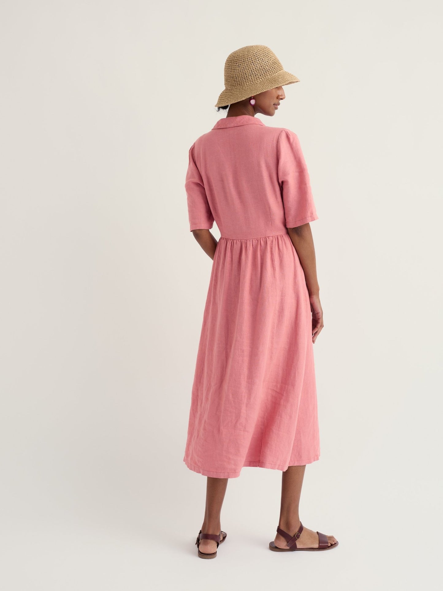 picture of Seasalt Fen Violet Dress - Wild Rose - Number Two - womens - fashion - clothing - Seasalt 4