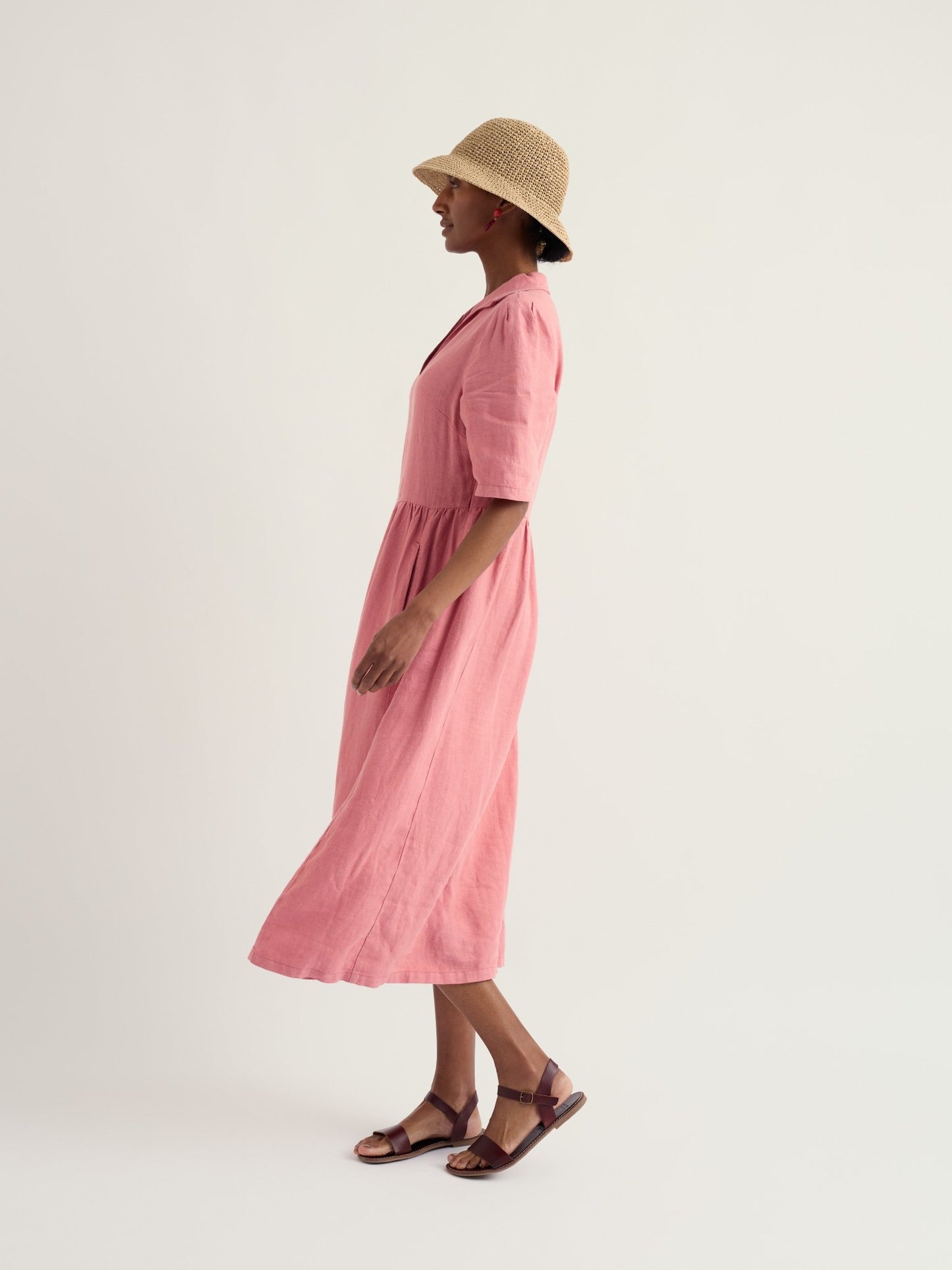 picture of Seasalt Fen Violet Dress - Wild Rose - Number Two - womens - fashion - clothing - Seasalt 3