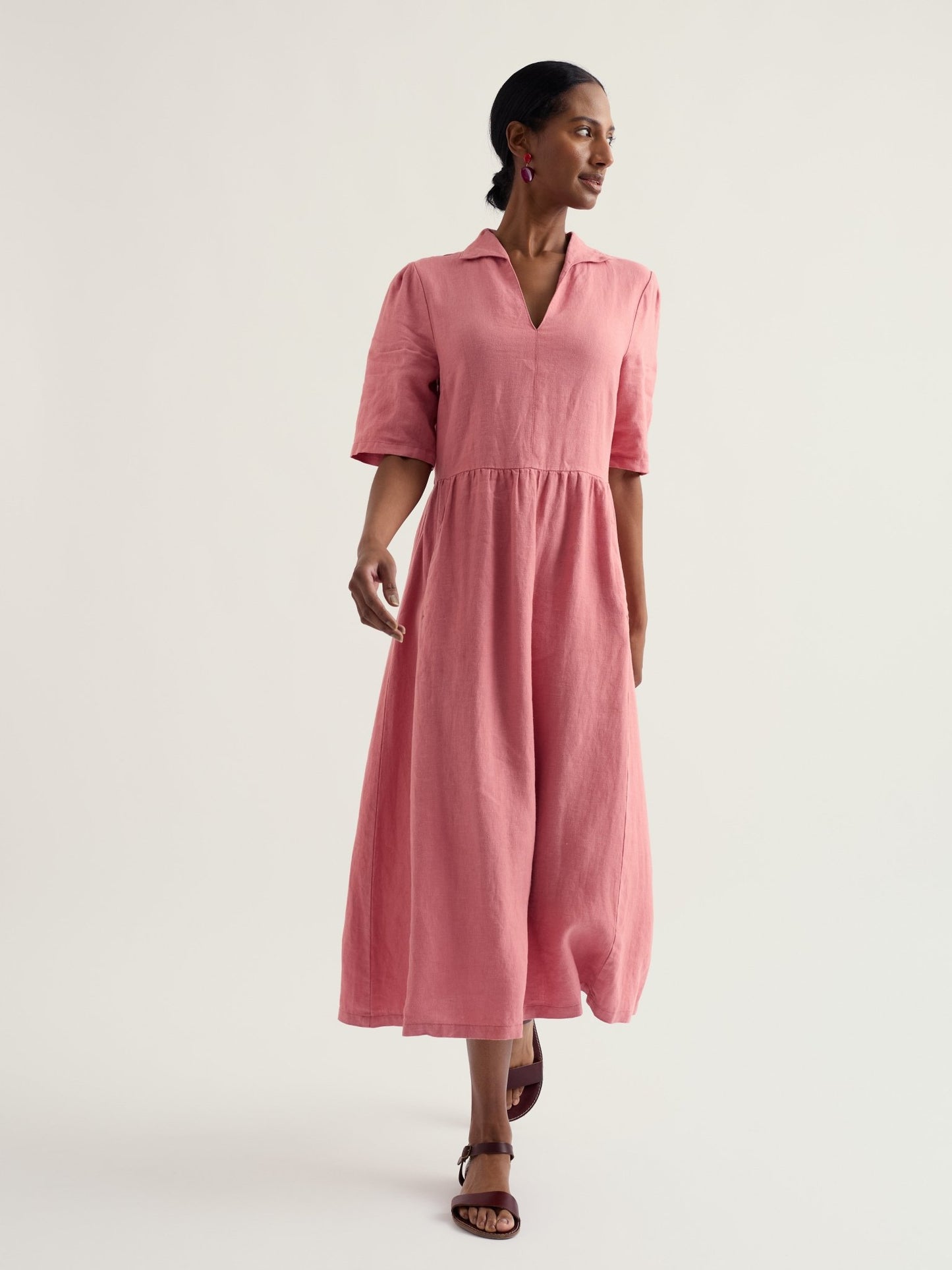 picture of Seasalt Fen Violet Dress - Wild Rose - Number Two - womens - fashion - clothing - Seasalt 1