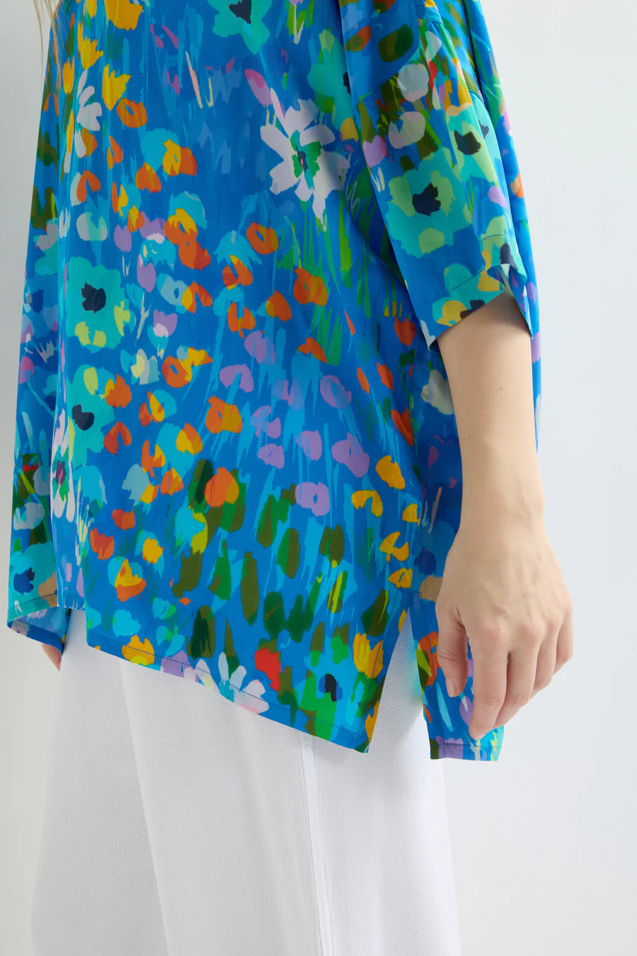 Sahara Abstract Painted Garden Top