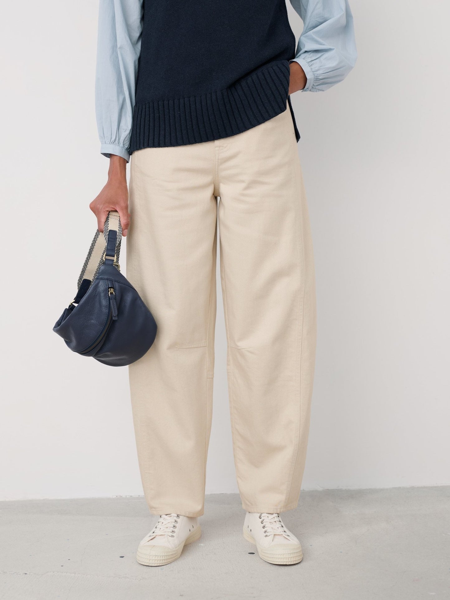 picture of Seasalt Gwenver Jeans - Limestone - Number Two - womens - fashion - clothing - Seasalt 1