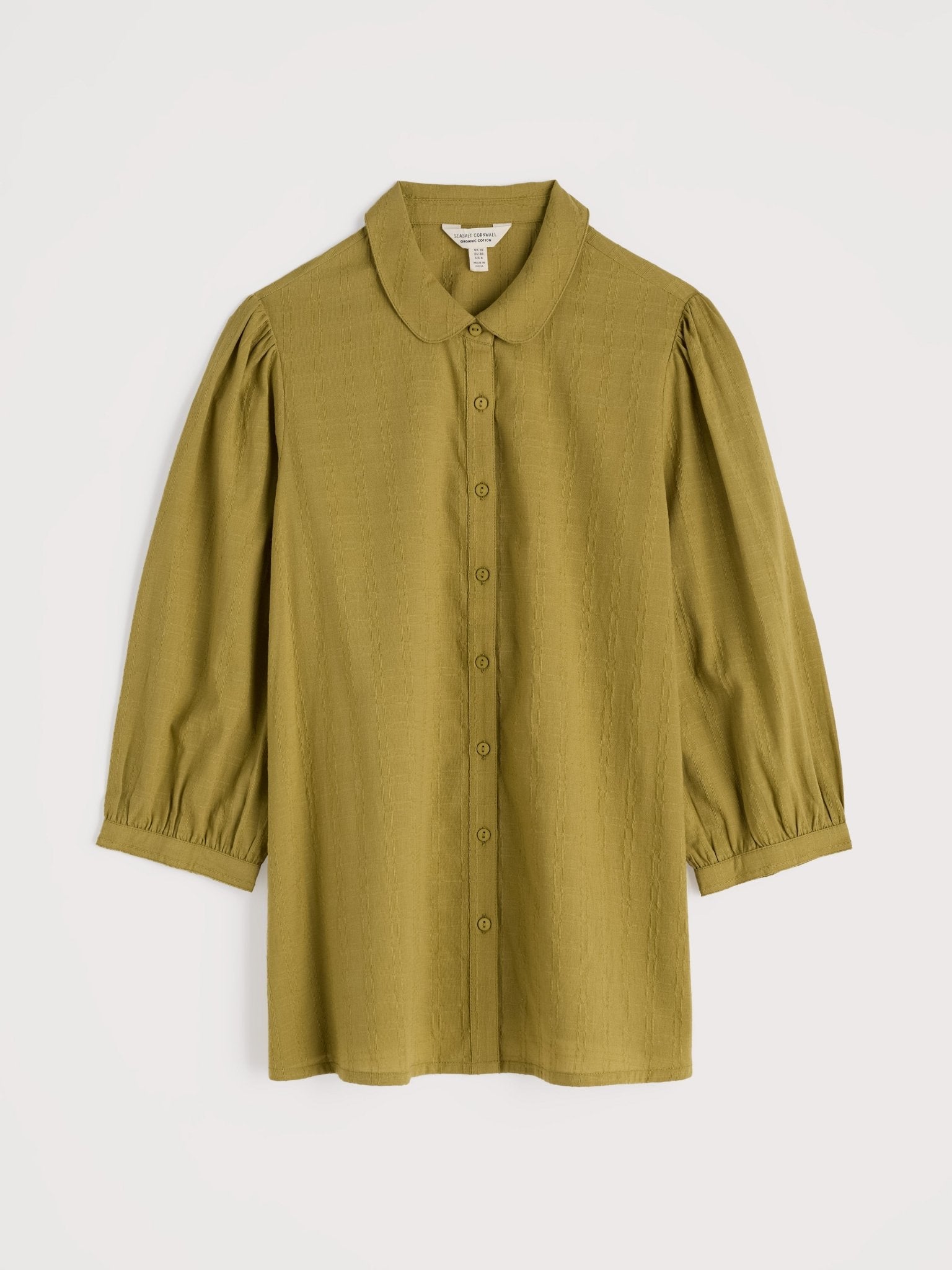 picture of Seasalt Hope Cottage Blouse - Fennel - Number Two - womens - fashion - clothing - Seasalt 5
