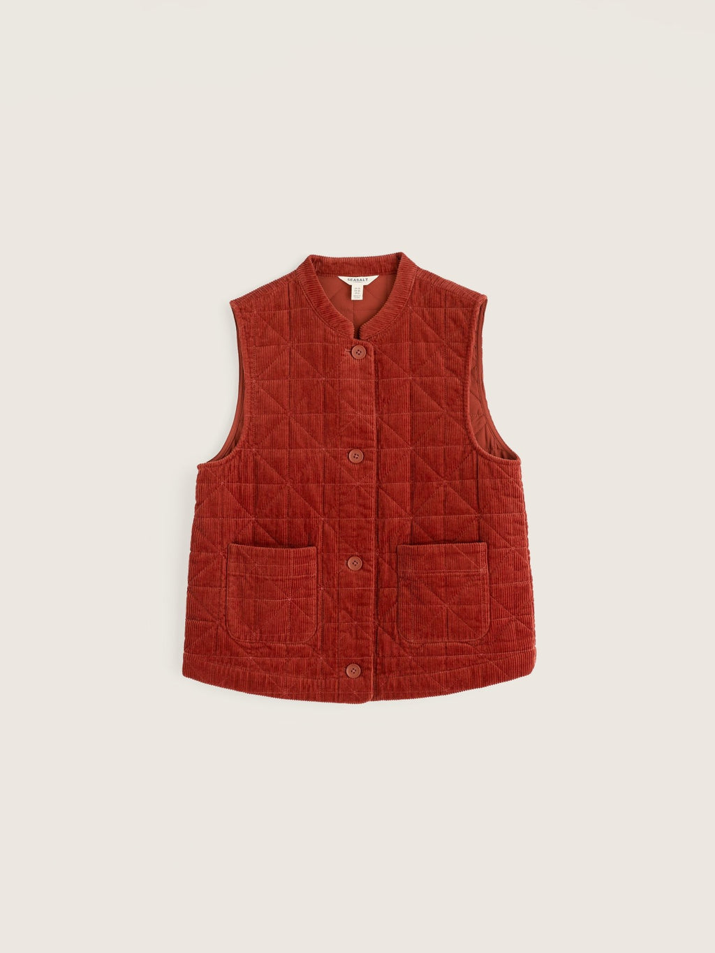 picture of Seasalt Incoming Tide Gilet - Dark Terracota - Number Two - womens - fashion - clothing - Seasalt 5