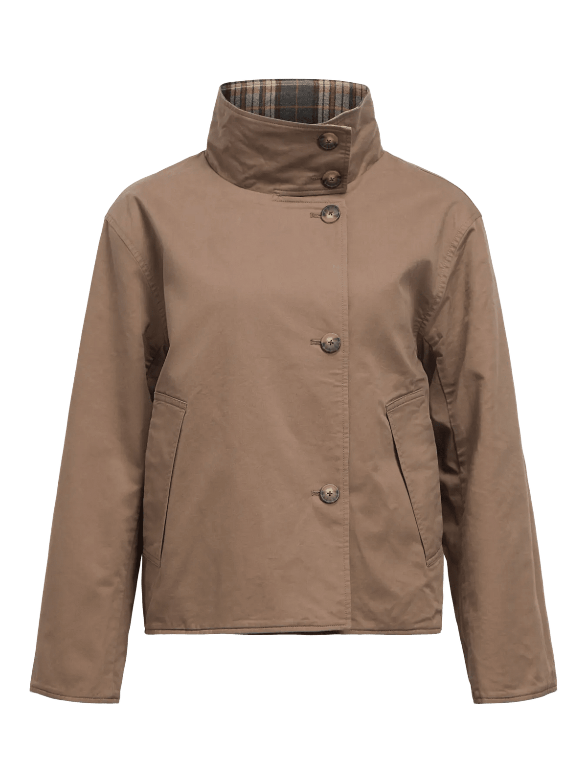 picture of Object Gro Reversible Coat - Morel - Number Two - womens - fashion - clothing - Object 11