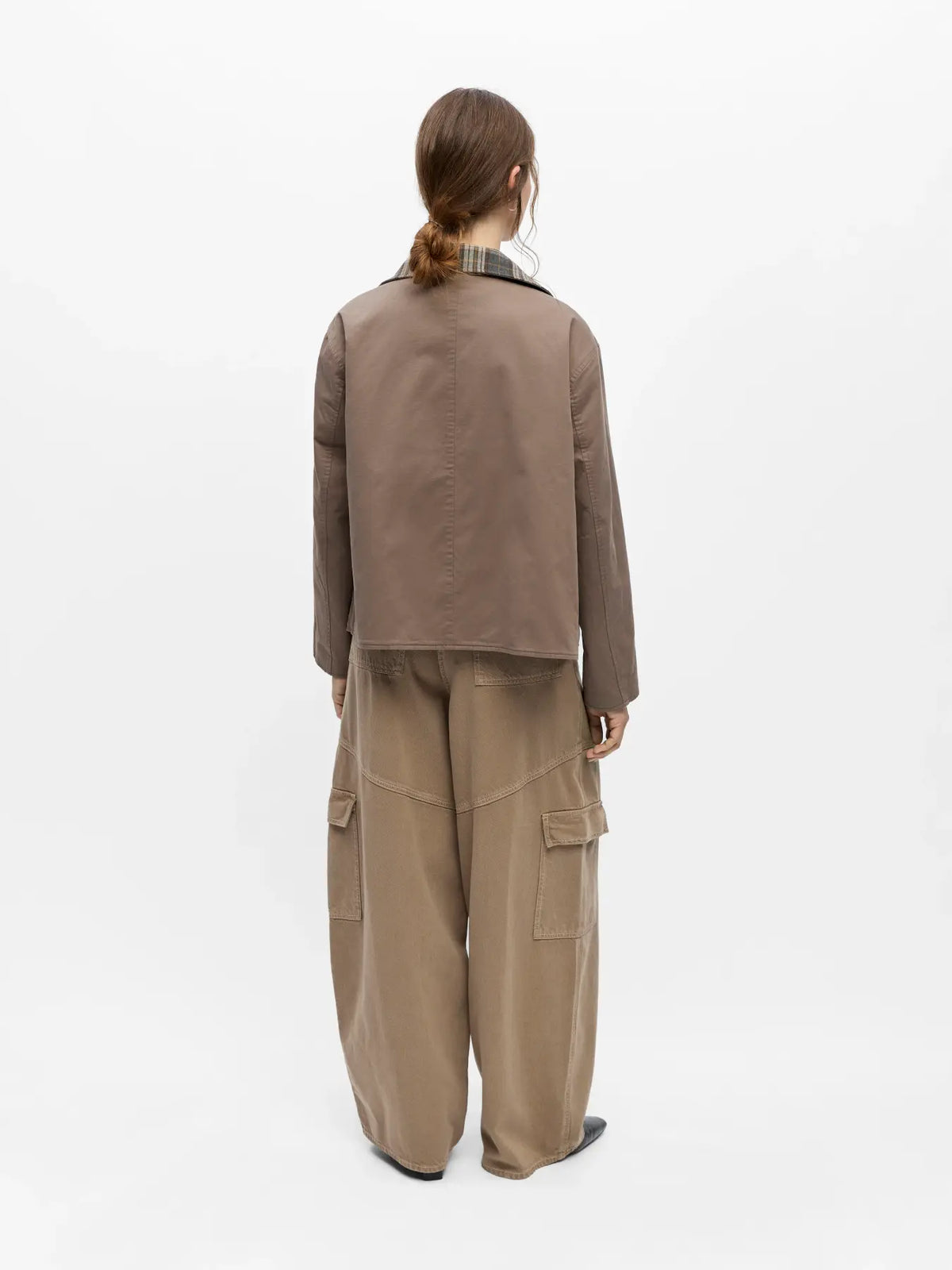 picture of Object Gro Reversible Coat - Morel - Number Two - womens - fashion - clothing - Object 5