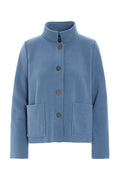 picture of Henriette Steffensen Jacket 7164 - Dusty Blue - Number Two - womens - fashion - clothing - Henriette Steffensen 1