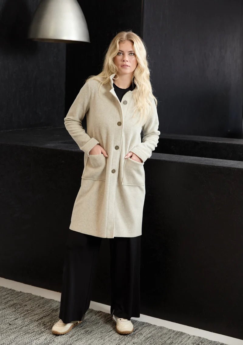 picture of Henriette Steffensen Jacket 7182 - Sand - Number Two - womens - fashion - clothing - Henriette Steffensen 3