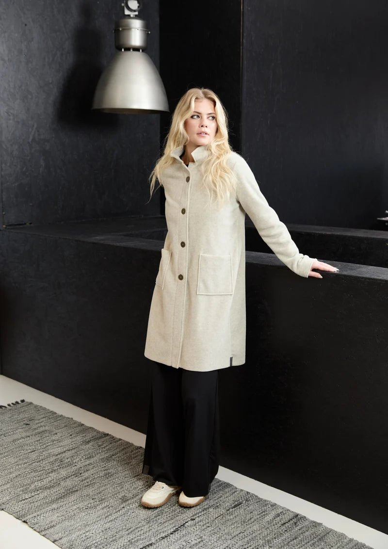 picture of Henriette Steffensen Jacket 7182 - Sand - Number Two - womens - fashion - clothing - Henriette Steffensen 2