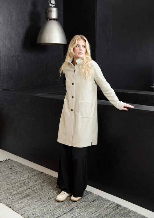 picture of Henriette Steffensen Jacket 7182 - Sand - Number Two - womens - fashion - clothing - Henriette Steffensen 2