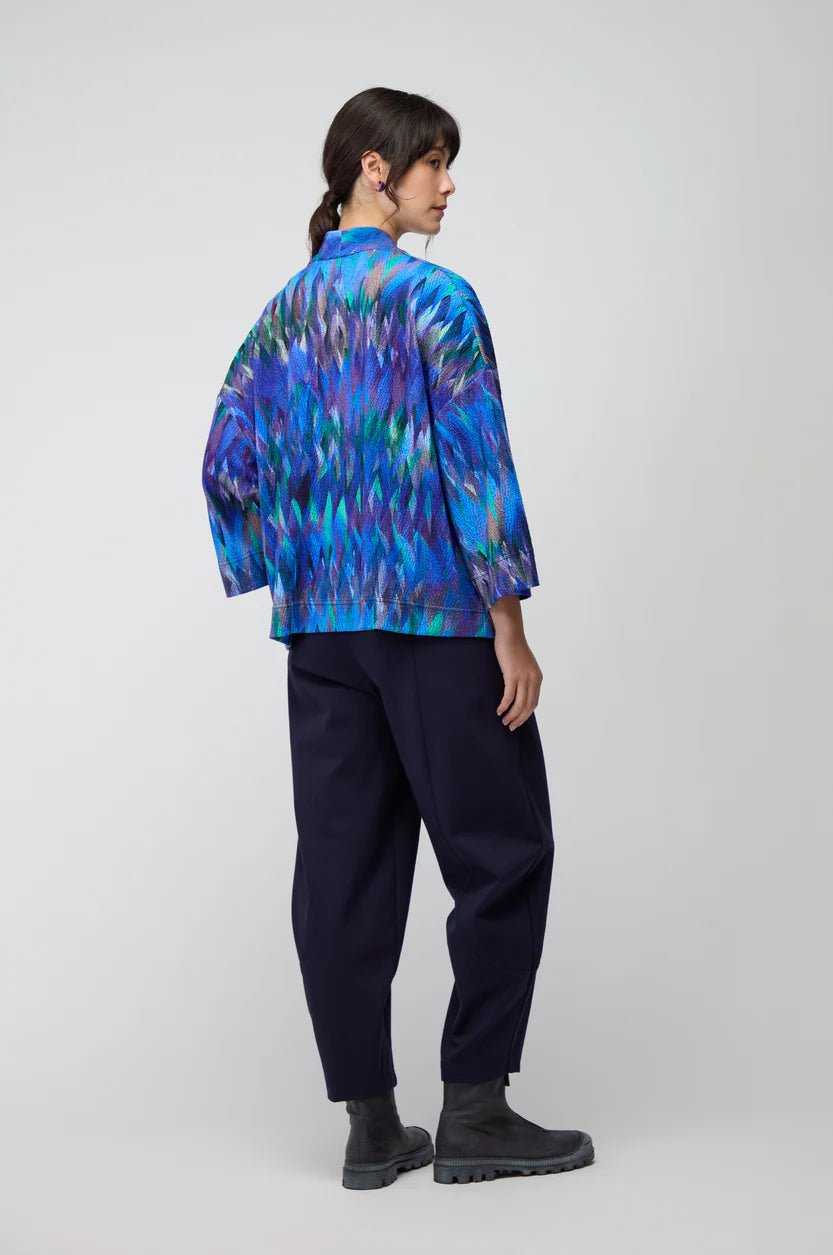 picture of Sahara Abstract Jersey Feather Jacket - Multi - Number Two - womens - fashion - clothing - Sahara 5