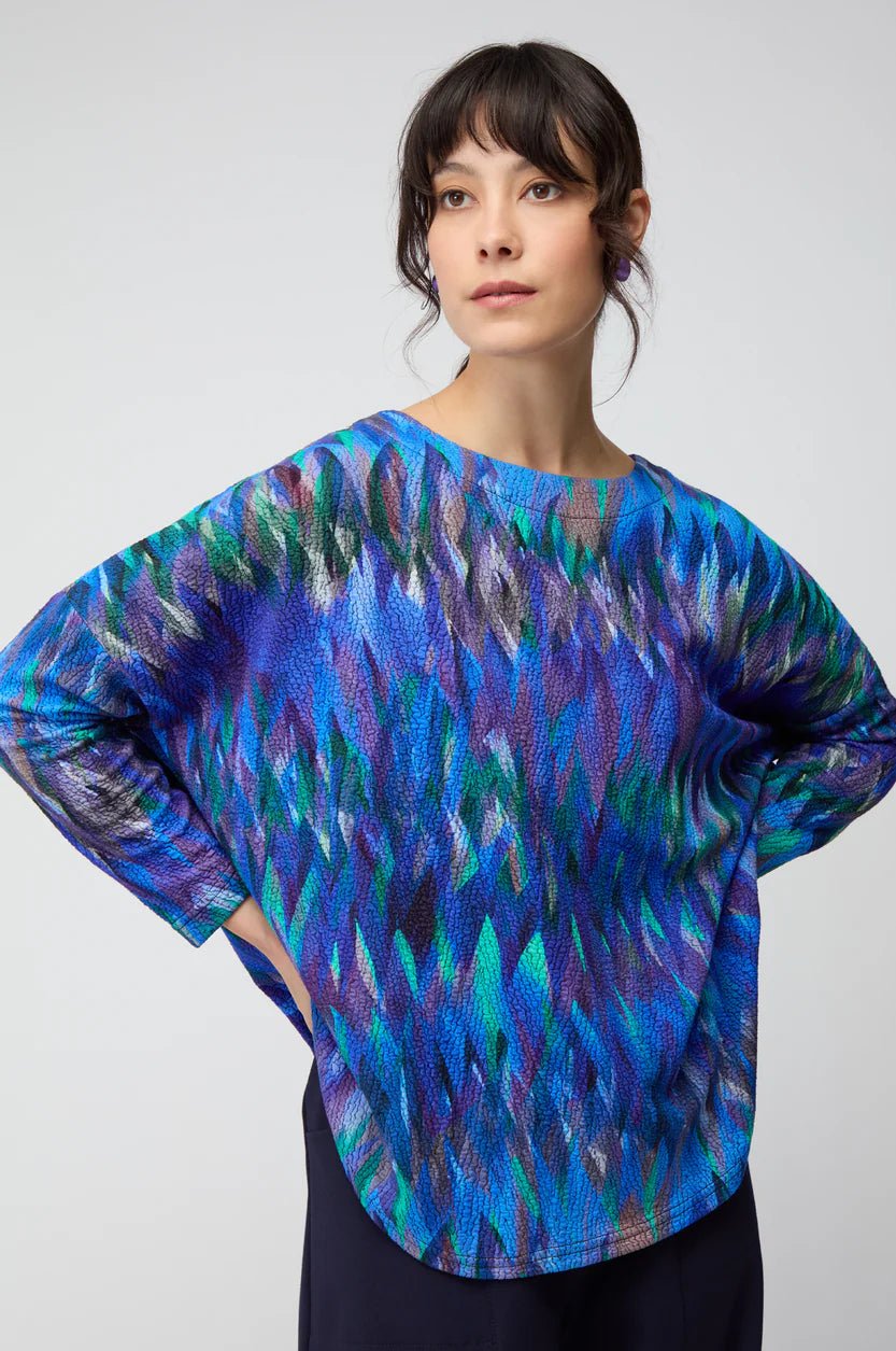 picture of Sahara Abstract Jersey Feather Jacket - Multi - Number Two - womens - fashion - clothing - Sahara 1