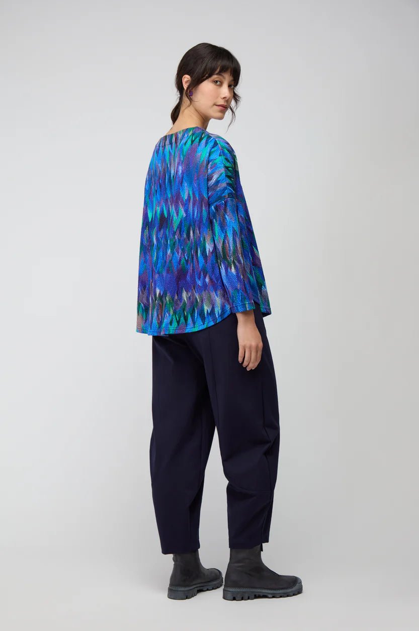 picture of Sahara Abstract Jersey Feather Jacket - Multi - Number Two - womens - fashion - clothing - Sahara 2