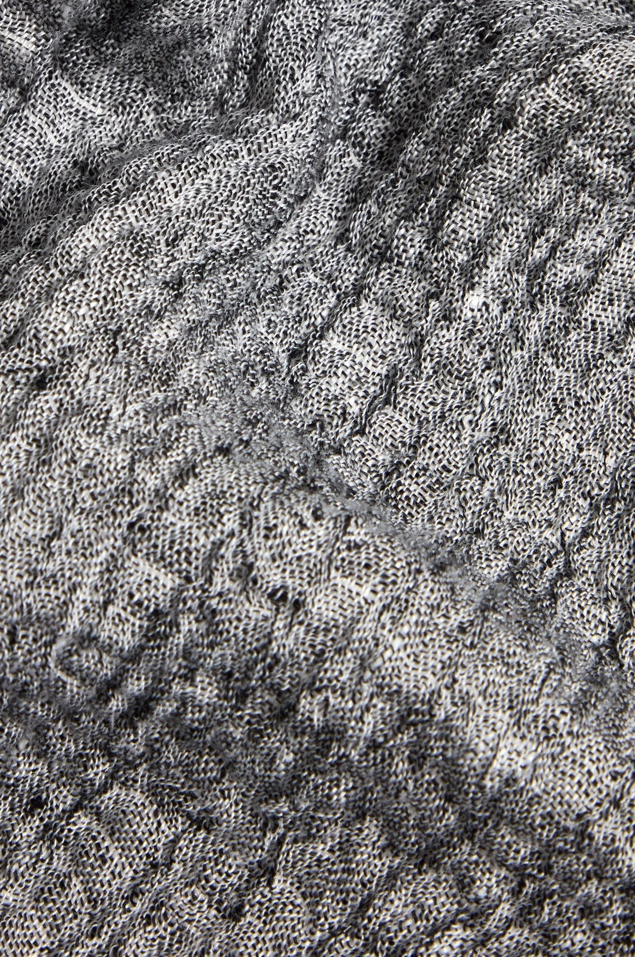 picture of Sahara Crinkle Double Face Linen Bubble Trousers - Black/White - Number Two - womens - fashion - clothing - Sahara 6