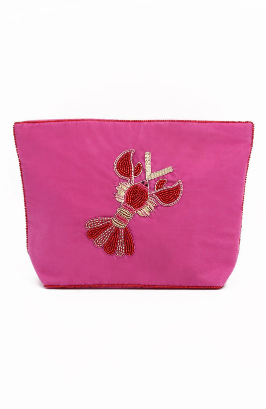 picture of My Doris Large Pouch - Lobster Love - Number Two - womens - fashion - accessories - My Doris 2